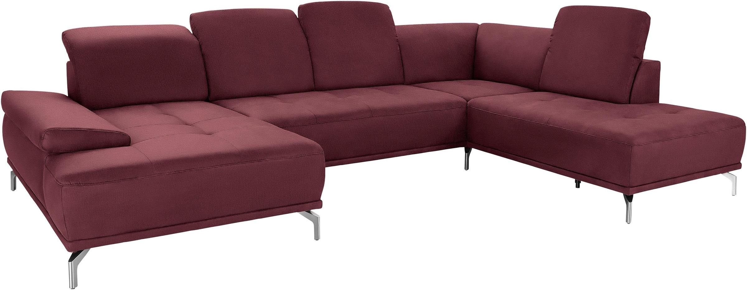 Home affaire Wohnlandschaft »Caluna« Inkl.Sitztiefenverstellung, wahlweise günstig online kaufen