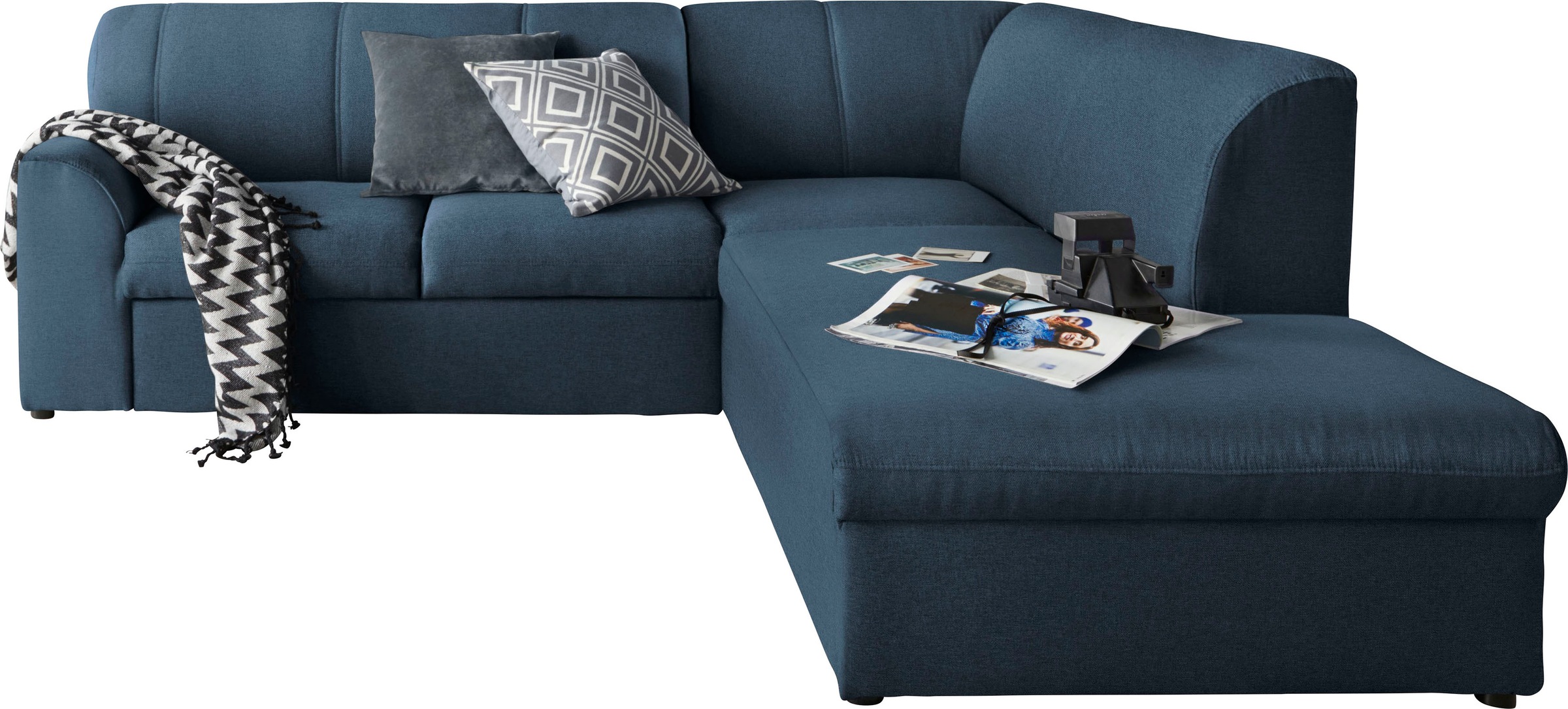 DOMO collection Ecksofa »Topper zeitlos elegant, kompakte Stellmaße, OTTOs günstig online kaufen