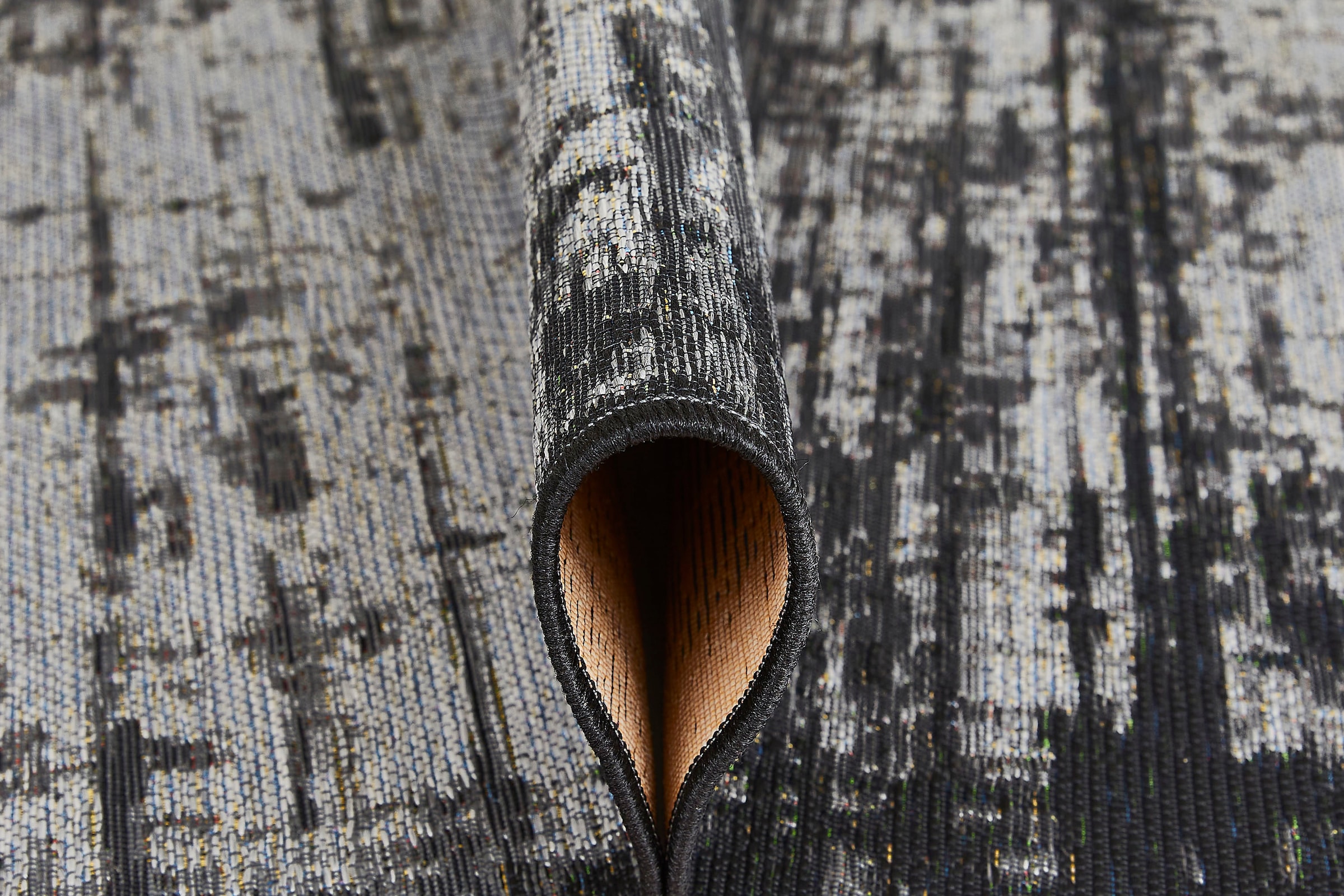 LUXOR living Teppich »Panama, Made in Belgium«, rechteckig, 5 mm Höhe, Flachgewebe, modernes Design, In- und Outdoor geeignet