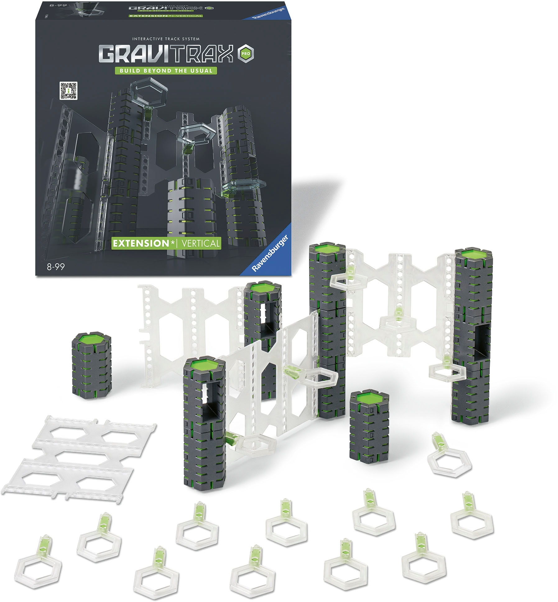 Ravensburger Kugelbahn-Bausatz »GraviTrax PRO Extension Vertical«, Made in Europe