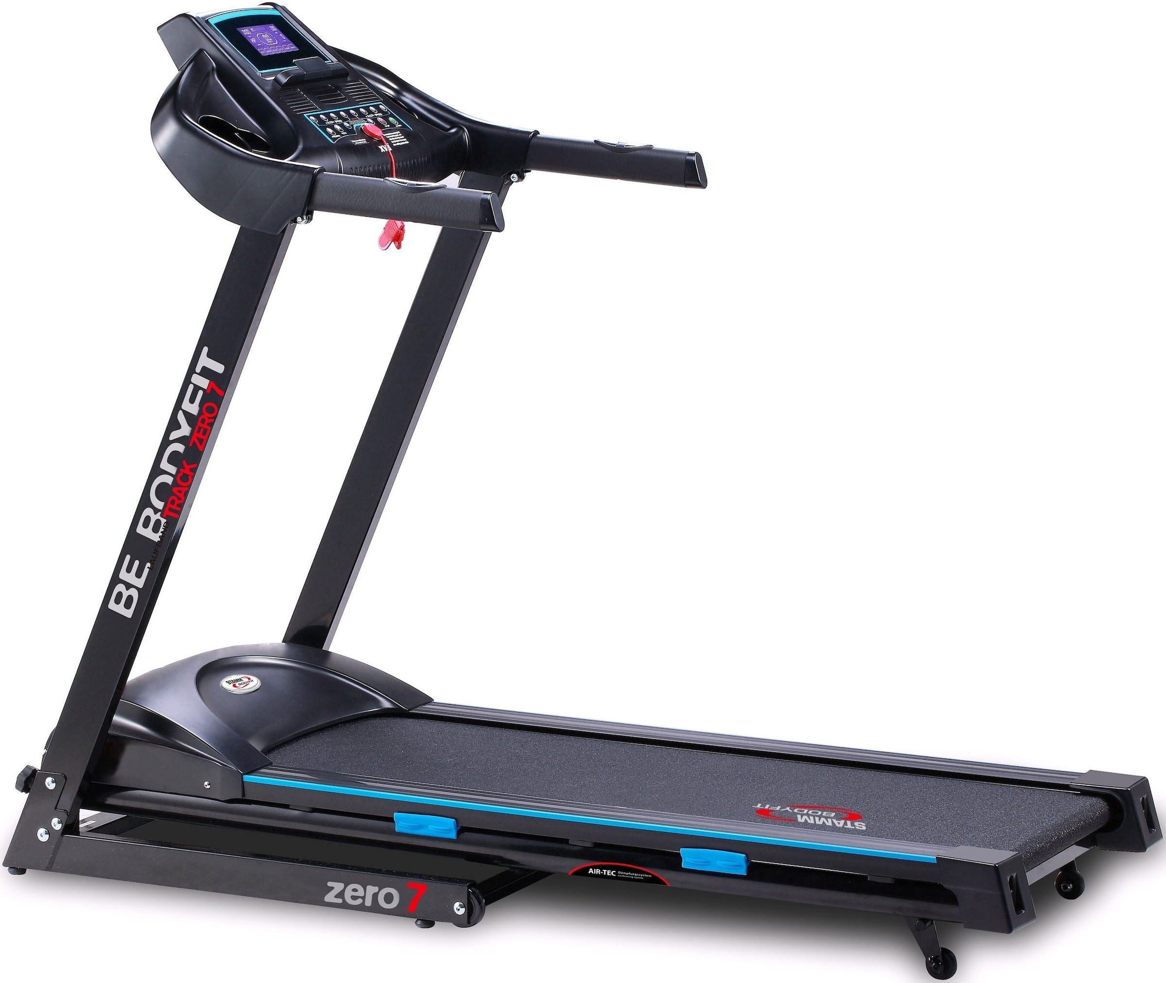 STAMM BODYFIT Laufband »Track Zero7« bis max. 16 km/h, klappbar, mit Steigung, 110 kg max. Benutzergewicht schwarz Einheitsgröße Laufband