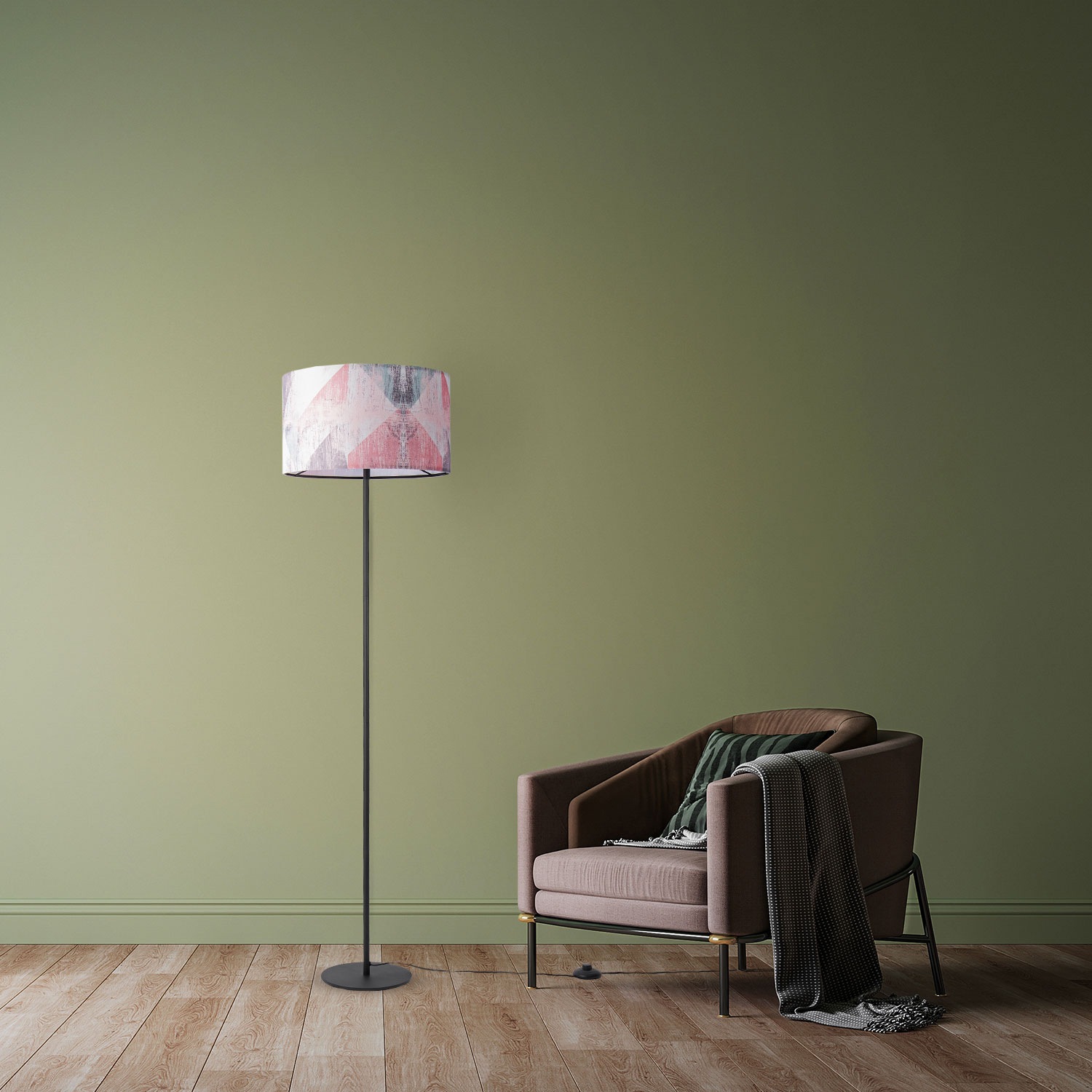 Paco Home Stehlampe »Mero 102«, 1 flammig, Leuchtmittel E27   ohne Leuchtmi günstig online kaufen