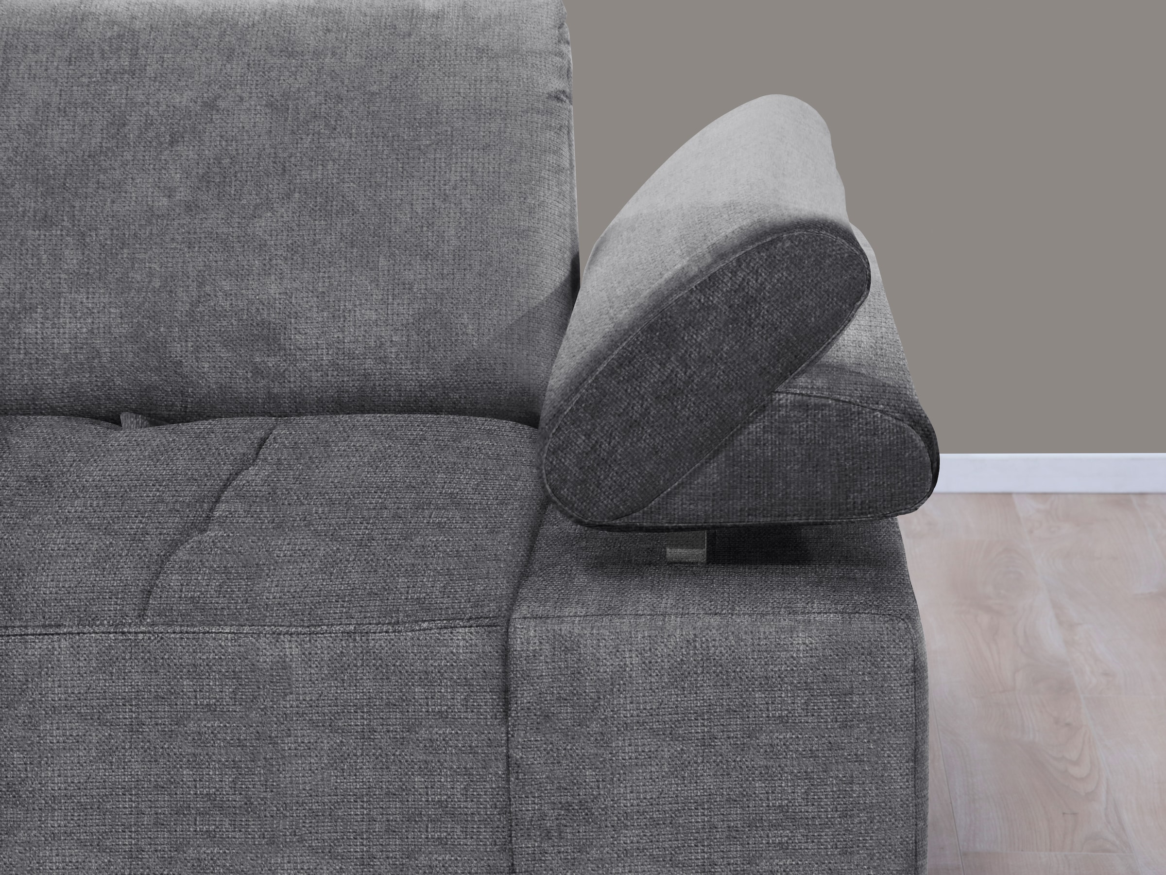alina Ecksofa »Royce«, inklusive Sitztiefenverstellung, 296 cm breit