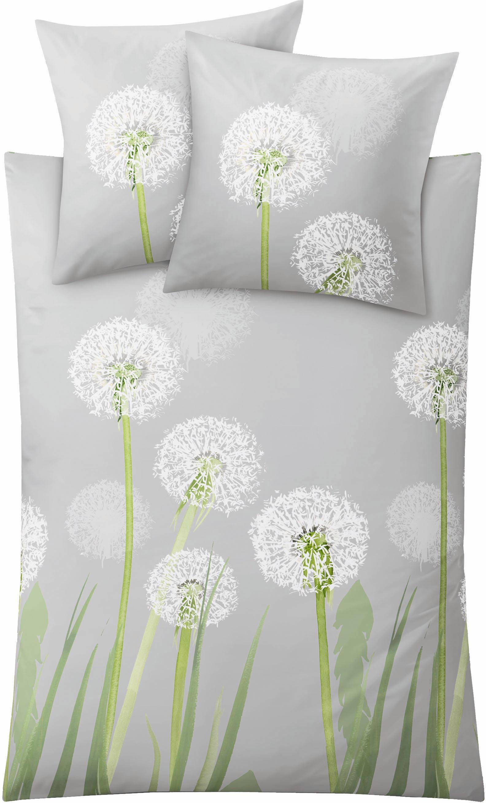 Kleine Wolke Bettwäsche »Belfiore« 2 Stk. tlg. mit Pusteblumen günstig online kaufen