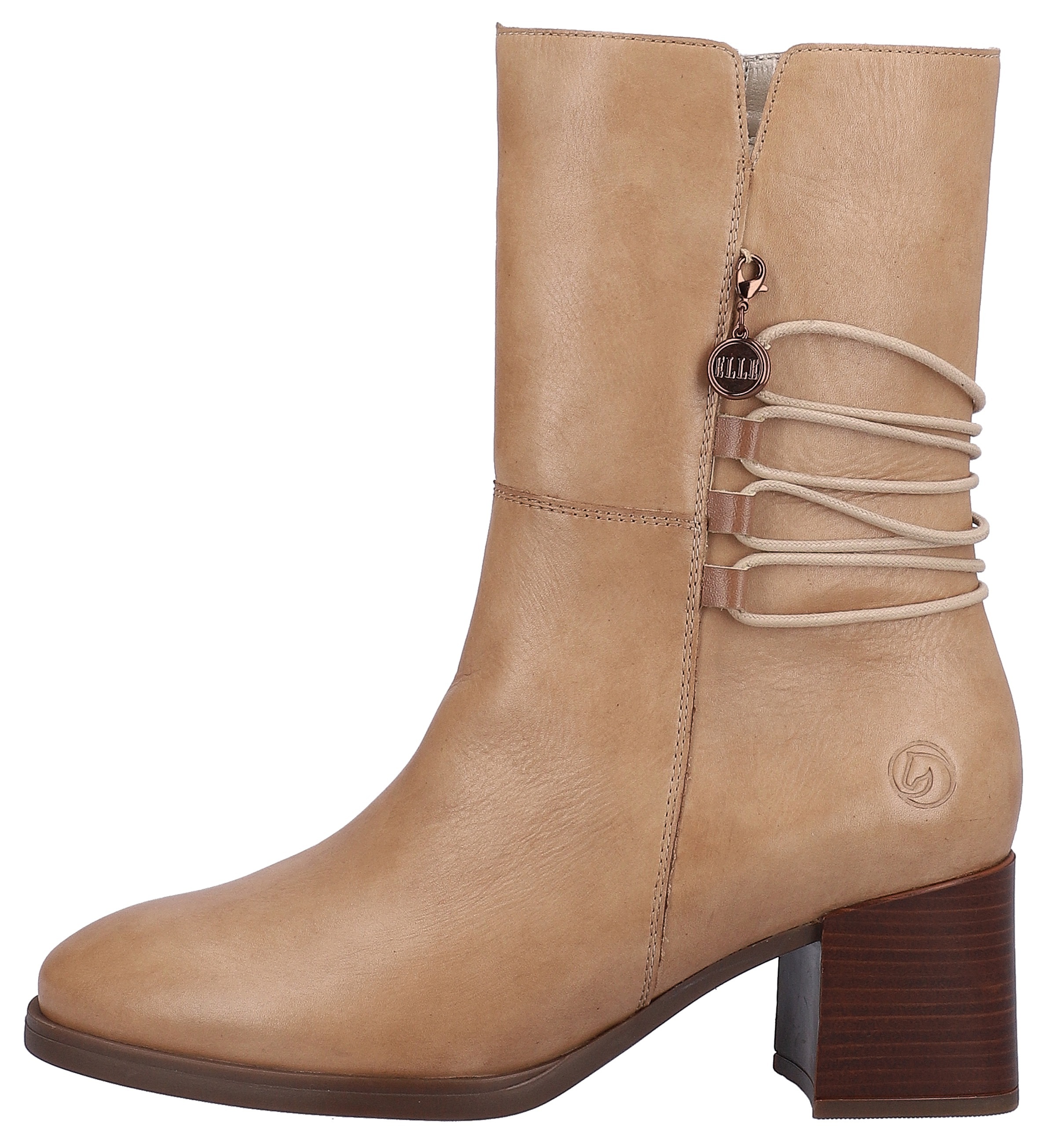 Remonte Stiefelette »ELLE-Collection«, mit modischer Kordel am Schaft