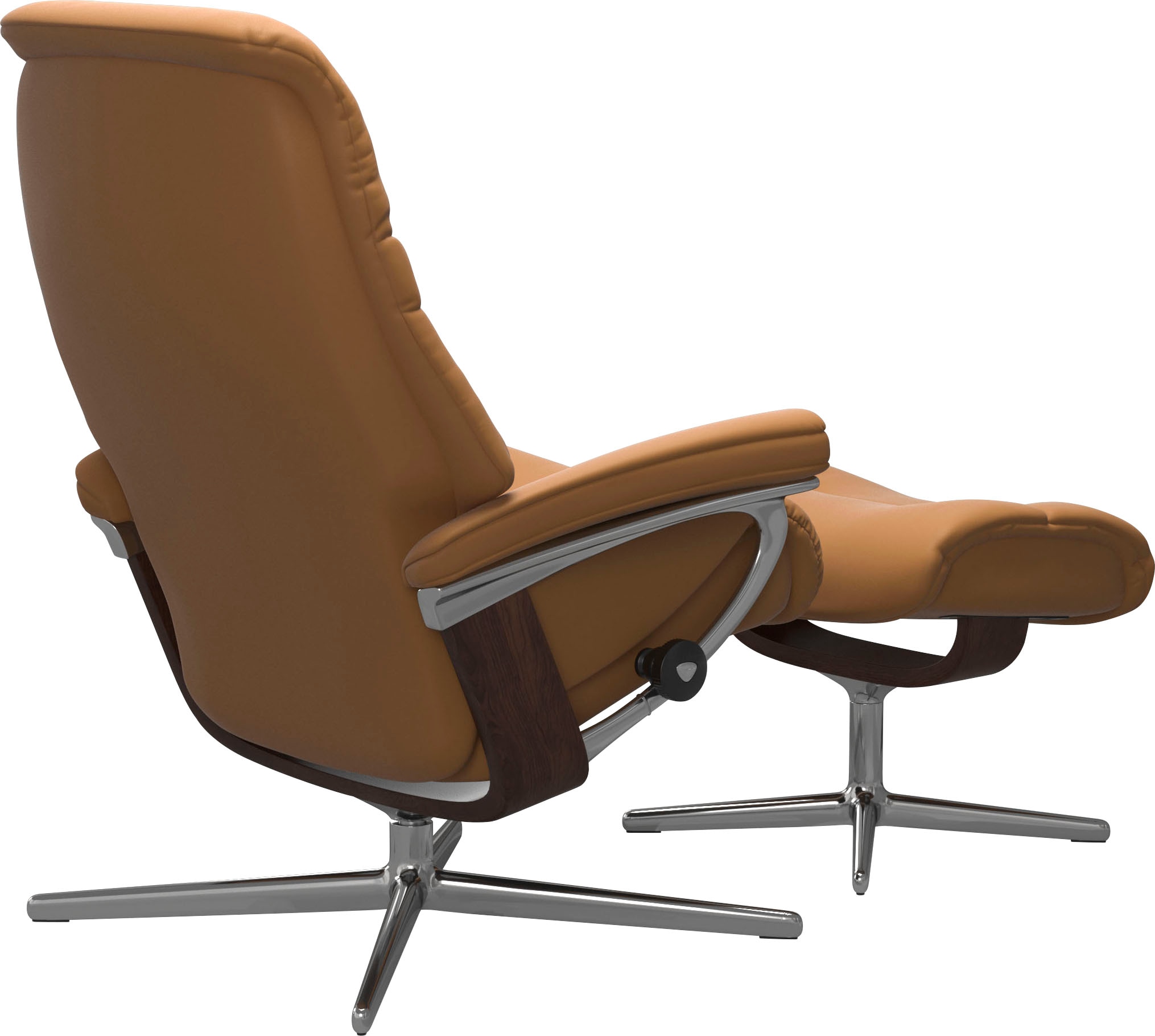 Stressless® Relaxsessel »Sunrise« mit Cross Base, Größe S, M & L, Holzakzent Braun
