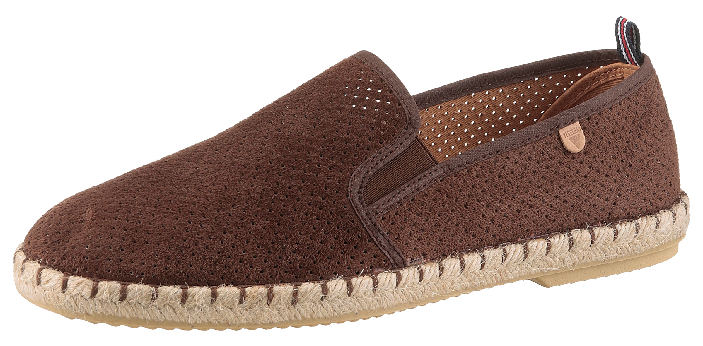 VERBENAS Espadrille »Tom Pacific«  Loafer, Slipper, Sommerschuh, Strandschuh mit Stretcheinsätze