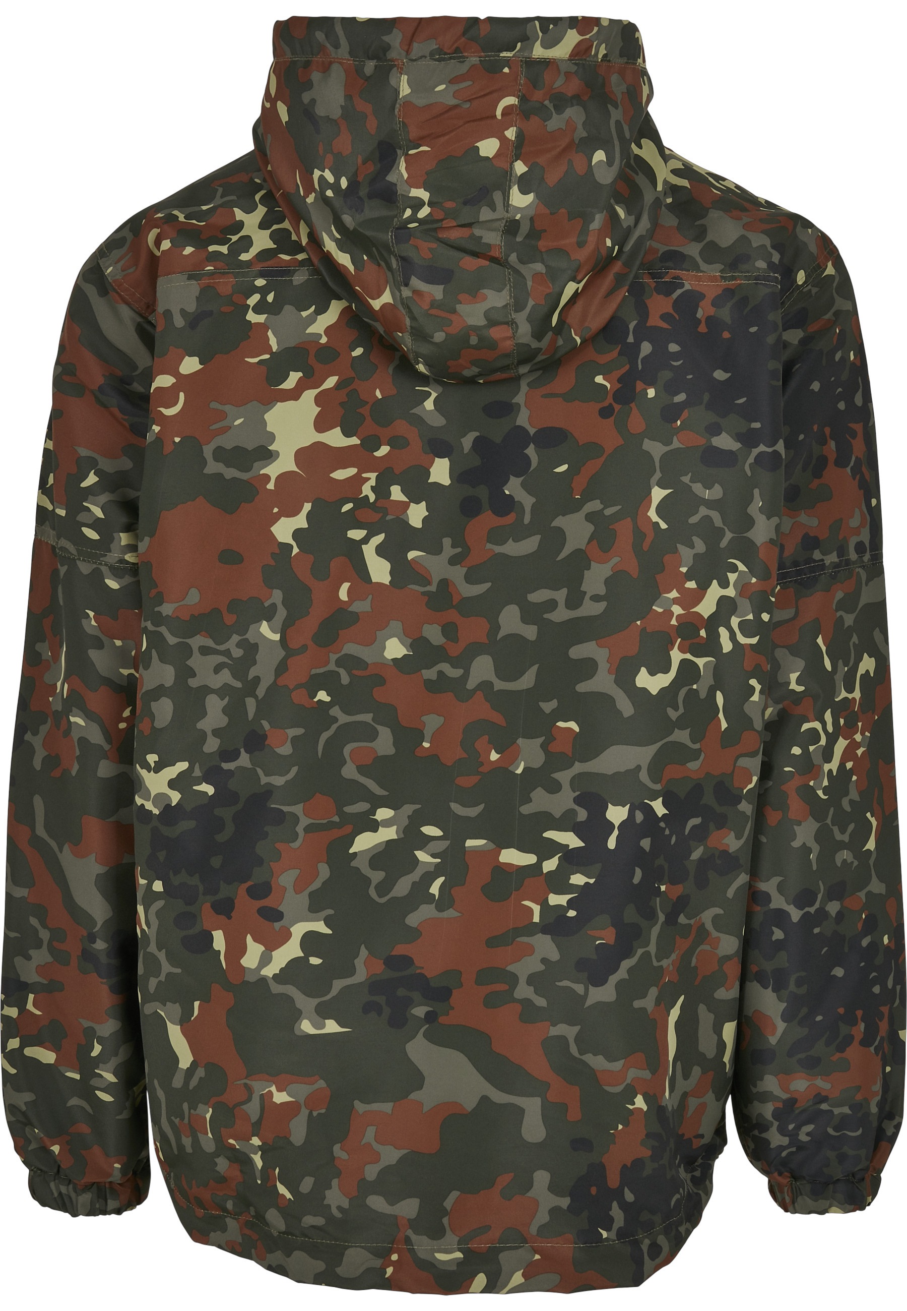 Brandit Allwetterjacke »Brandit Herren Summer Pull Over Jacket« 1 Stk. tlg. mit Kapuze