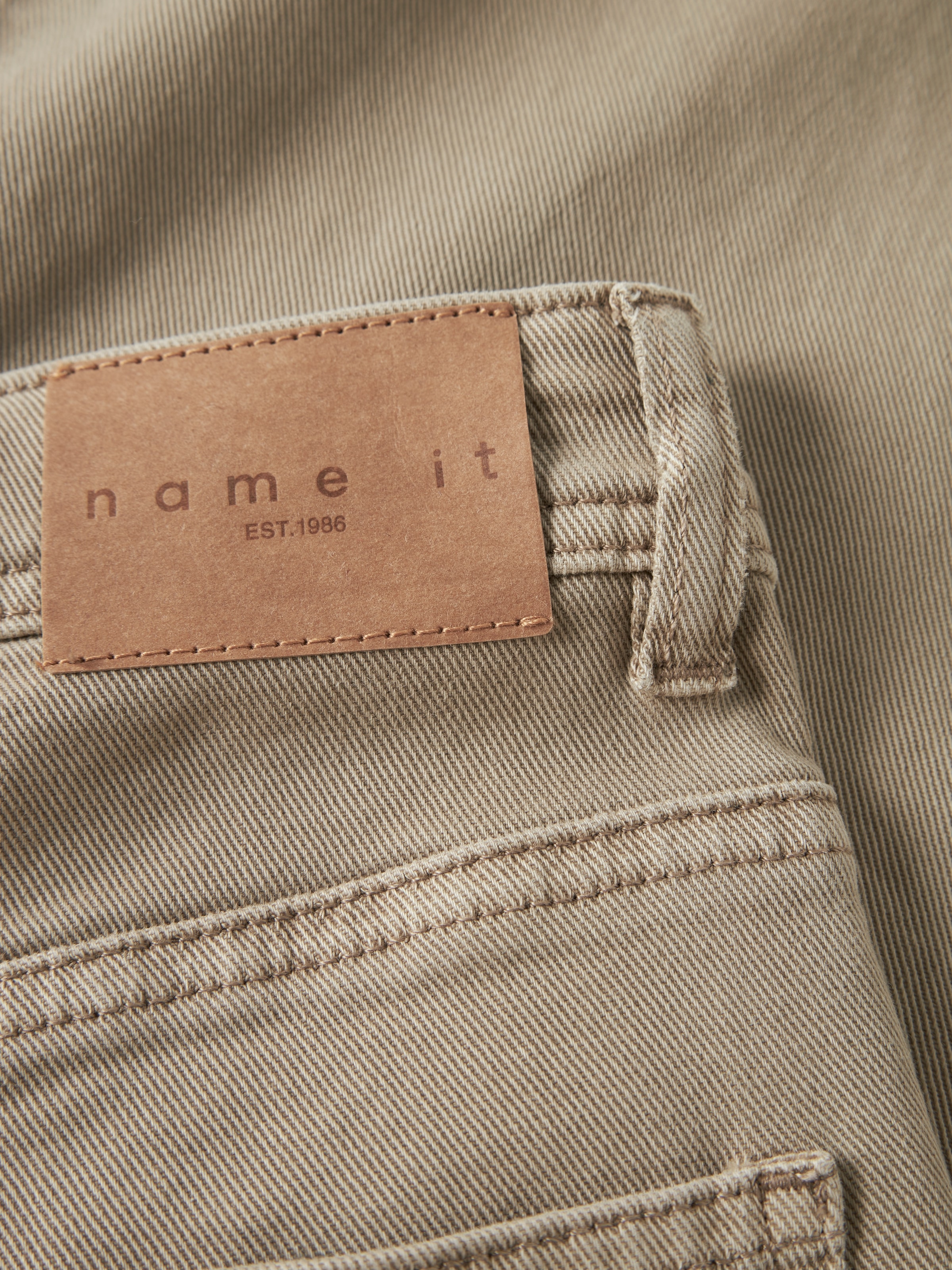 Name It Weite Jeans »NKMBEN X-SKATER TWI PANT 5170-TW NOOS« Baumwollmischung, leichte Abnutzungserscheinungen
