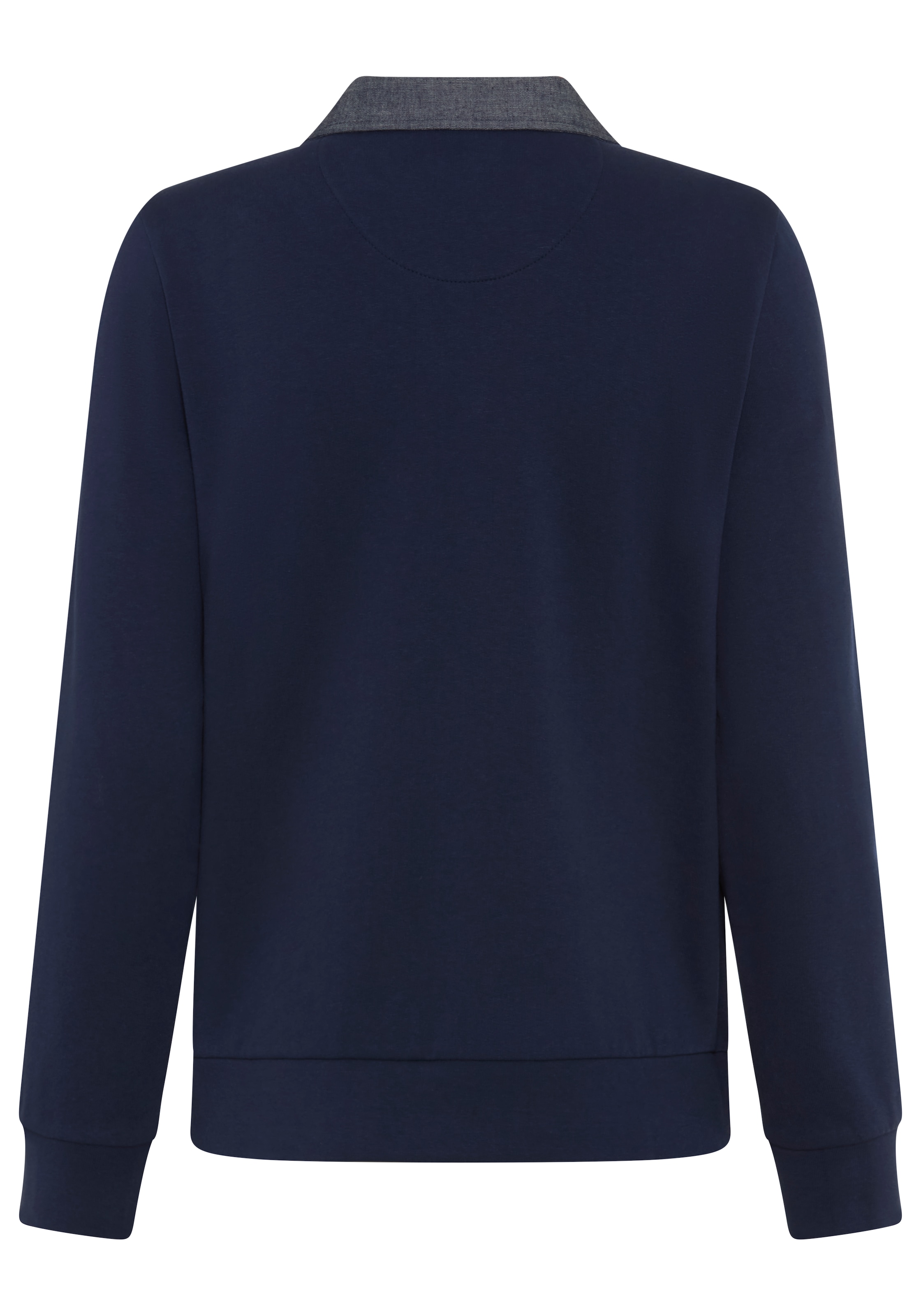 KangaROOS Sweatshirt , mit Polokragen und Blende, hüftlange Schnittform
