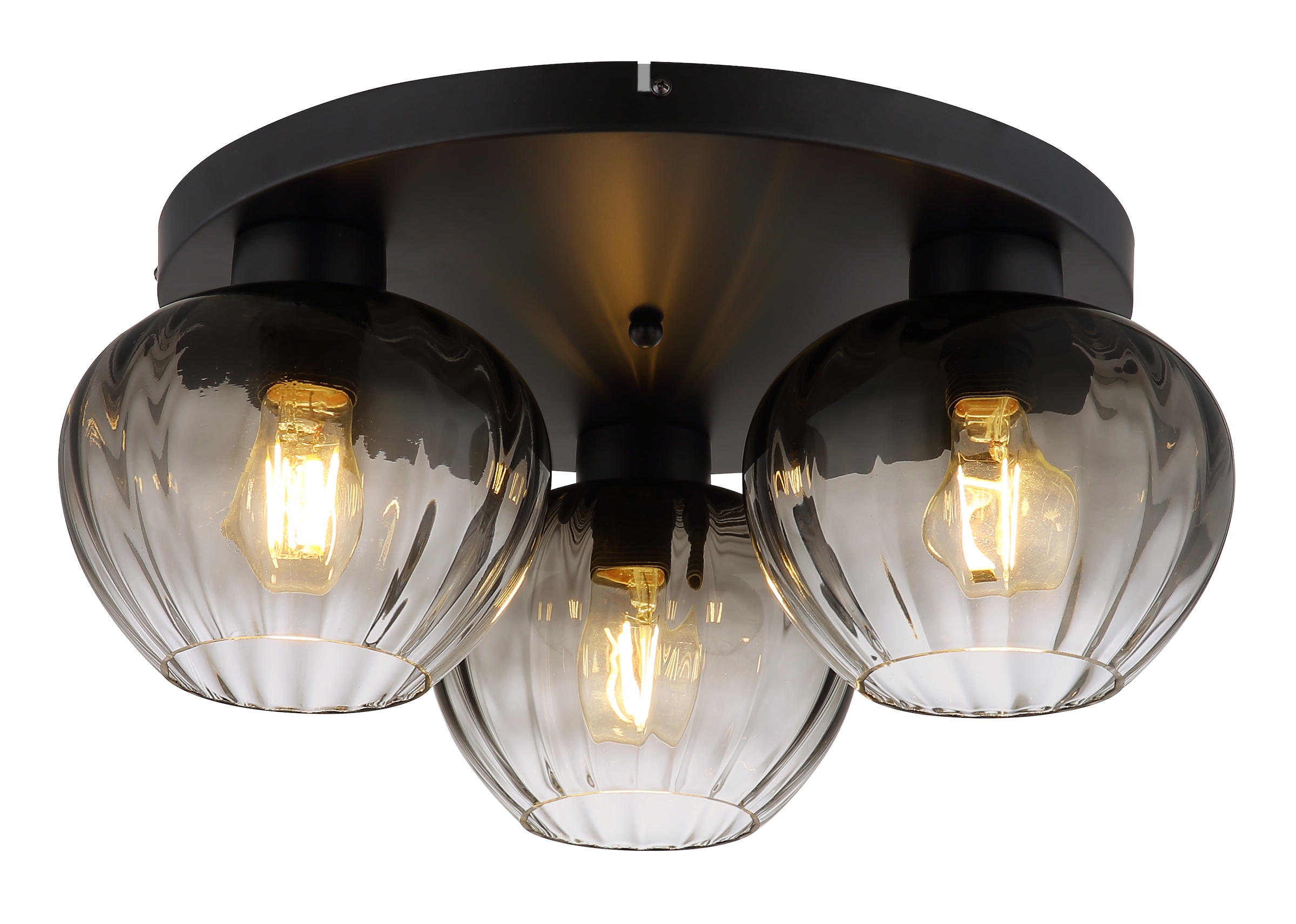 NOWA LED Deckenleuchte »TOY«, 3 flammig, Leuchtmittel E27   ohne Leuchtmitt günstig online kaufen