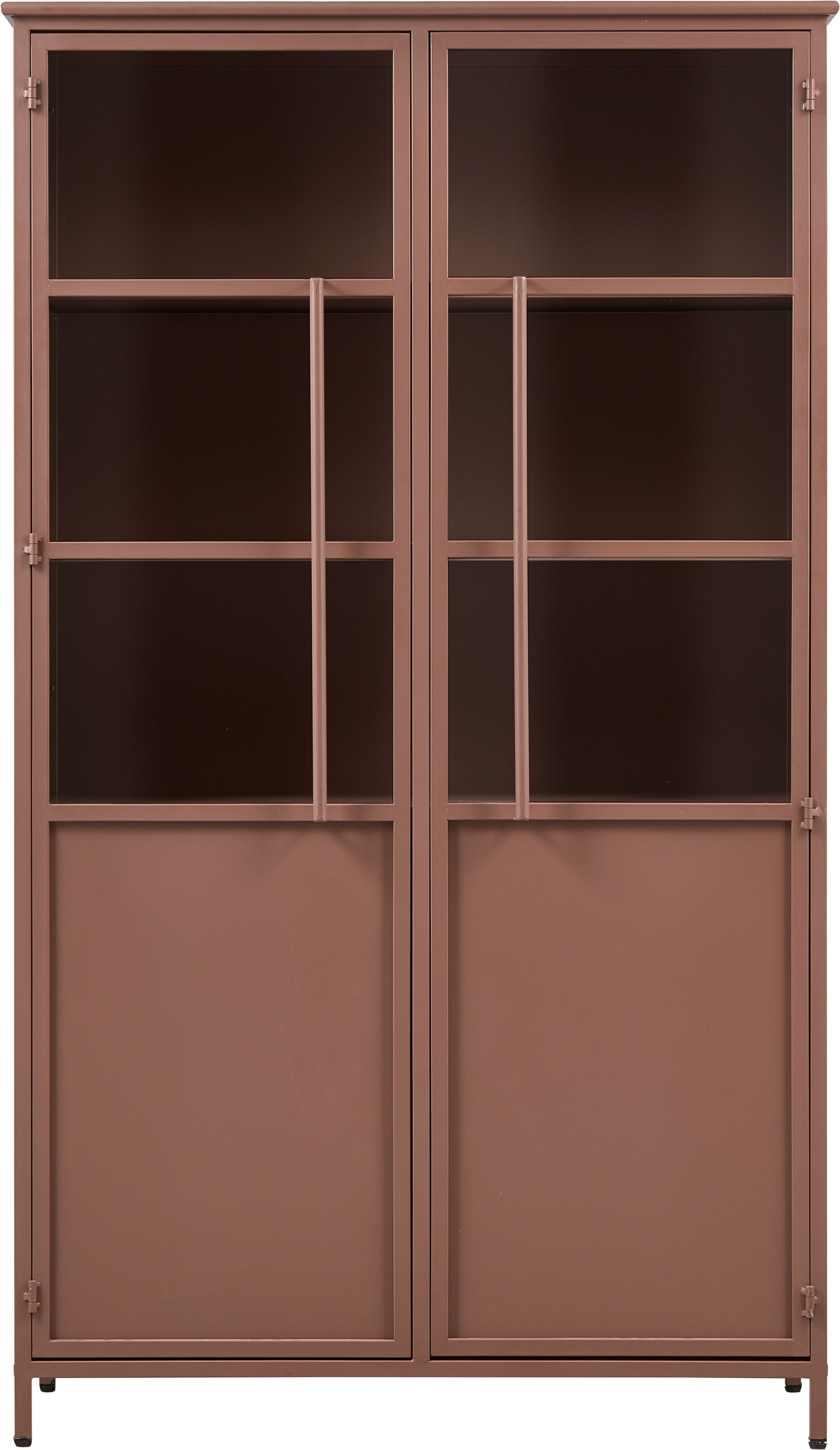 WOOOD Vitrine »Exhibit«, mit Glastüren und viel Stauraum, H 170 cm x B 99 cm