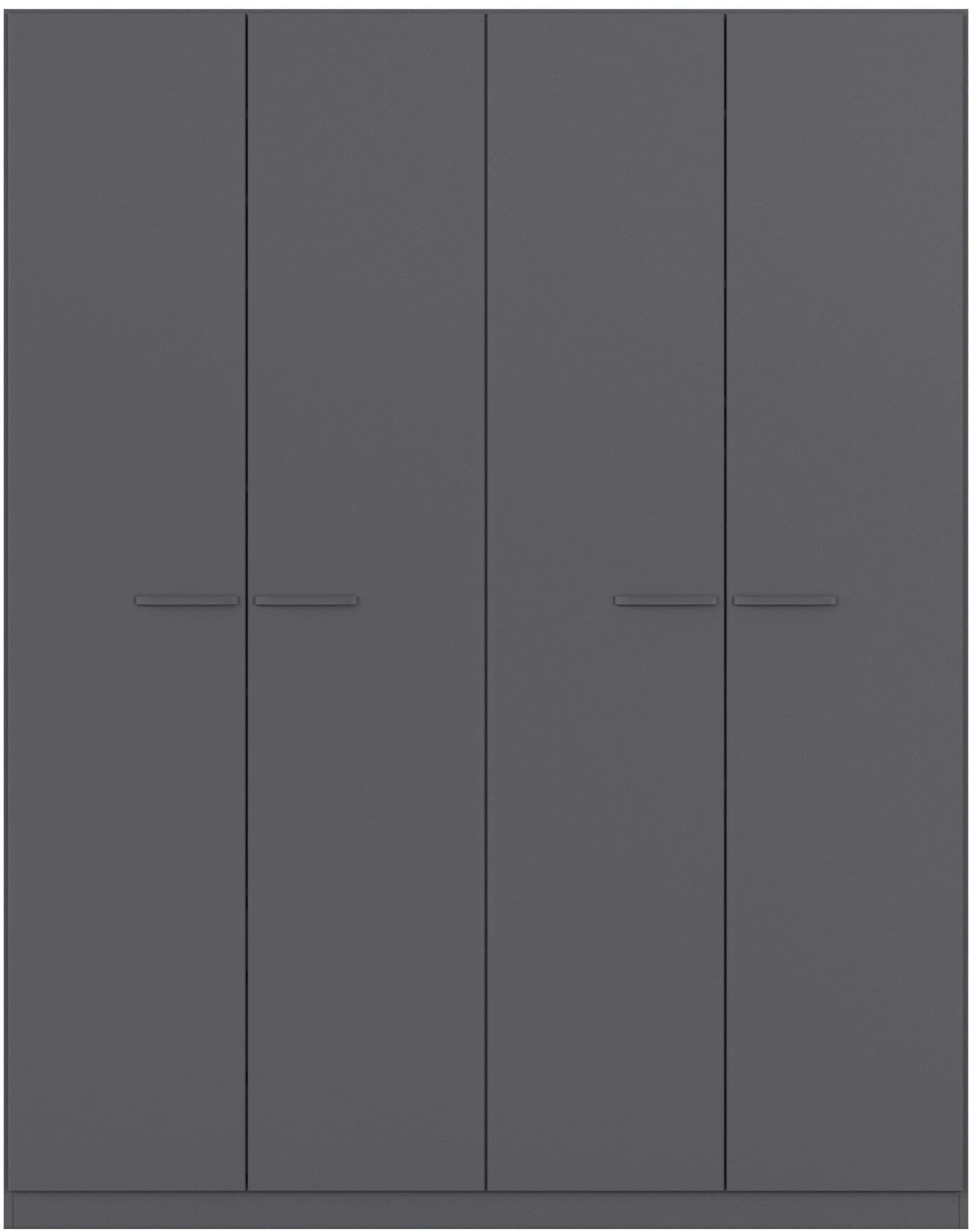 rauch Drehtürenschrank »Kleiderschrank Schrank Garderobe TOPSELLER OTELI inkl. Inneneinteilung«, (erhältlich in Breiten 91-360 cm, ab Breite 136cm inkl. Innenschubladen), mit zusätzlichen Einlegeböden, optional mit Spiegel MADE IN GERMANY