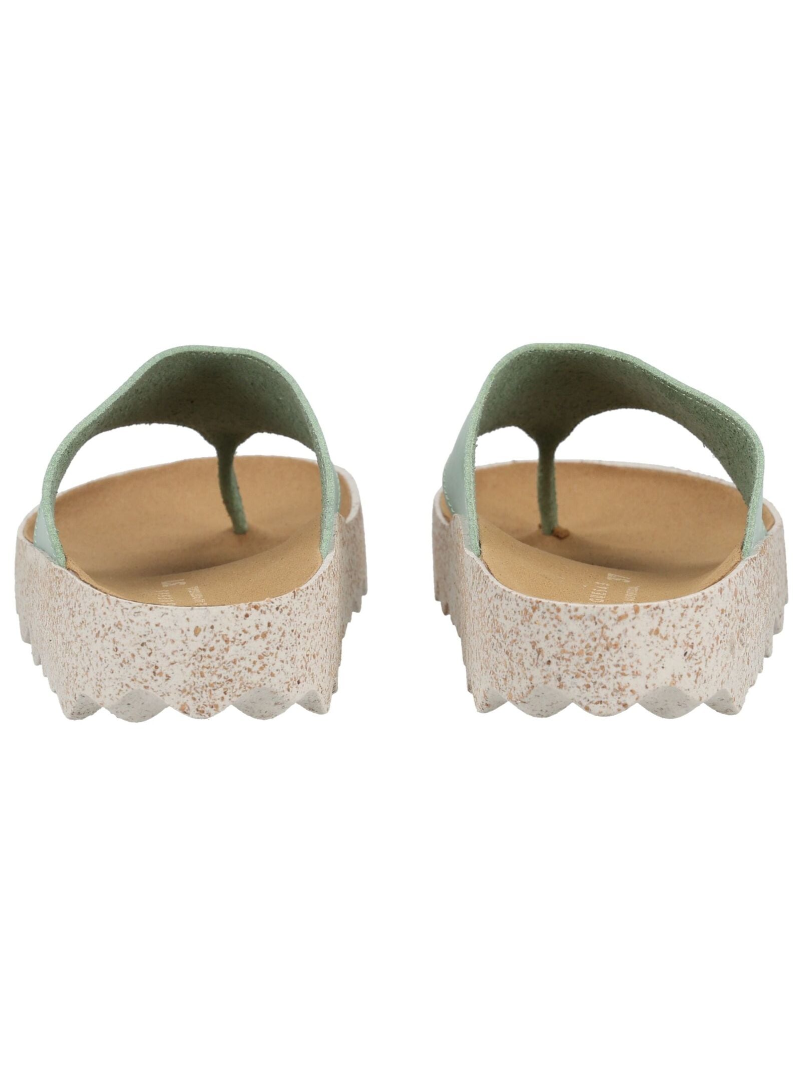 Asportuguesas Zehentrenner »Asportuguesas Pantoletten Nubukleder/Textil«