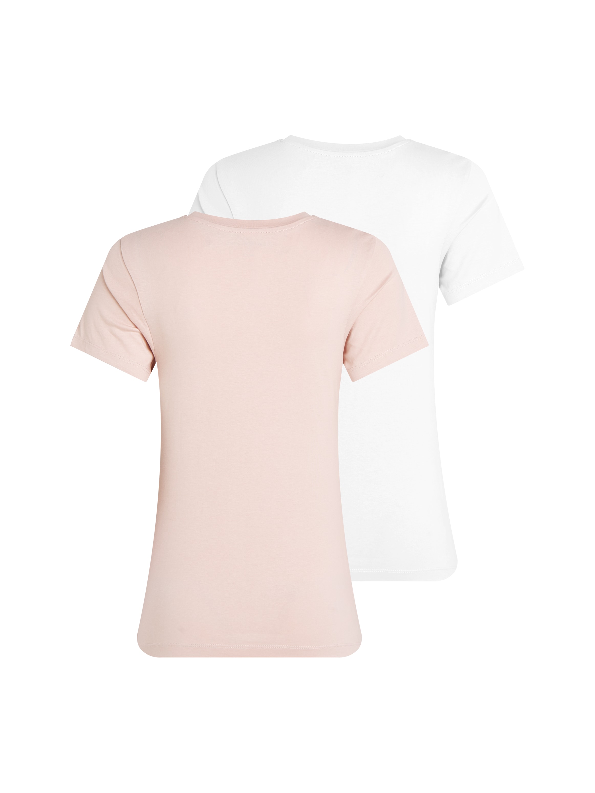 Calvin Klein Jeans Rundhalsshirt »2-PACK MONOLOGO SLIM TEE«, (Packung, 2 tlg., 2er-Pack), mit Calvin Klein Jeans Logoprint auf der Brust