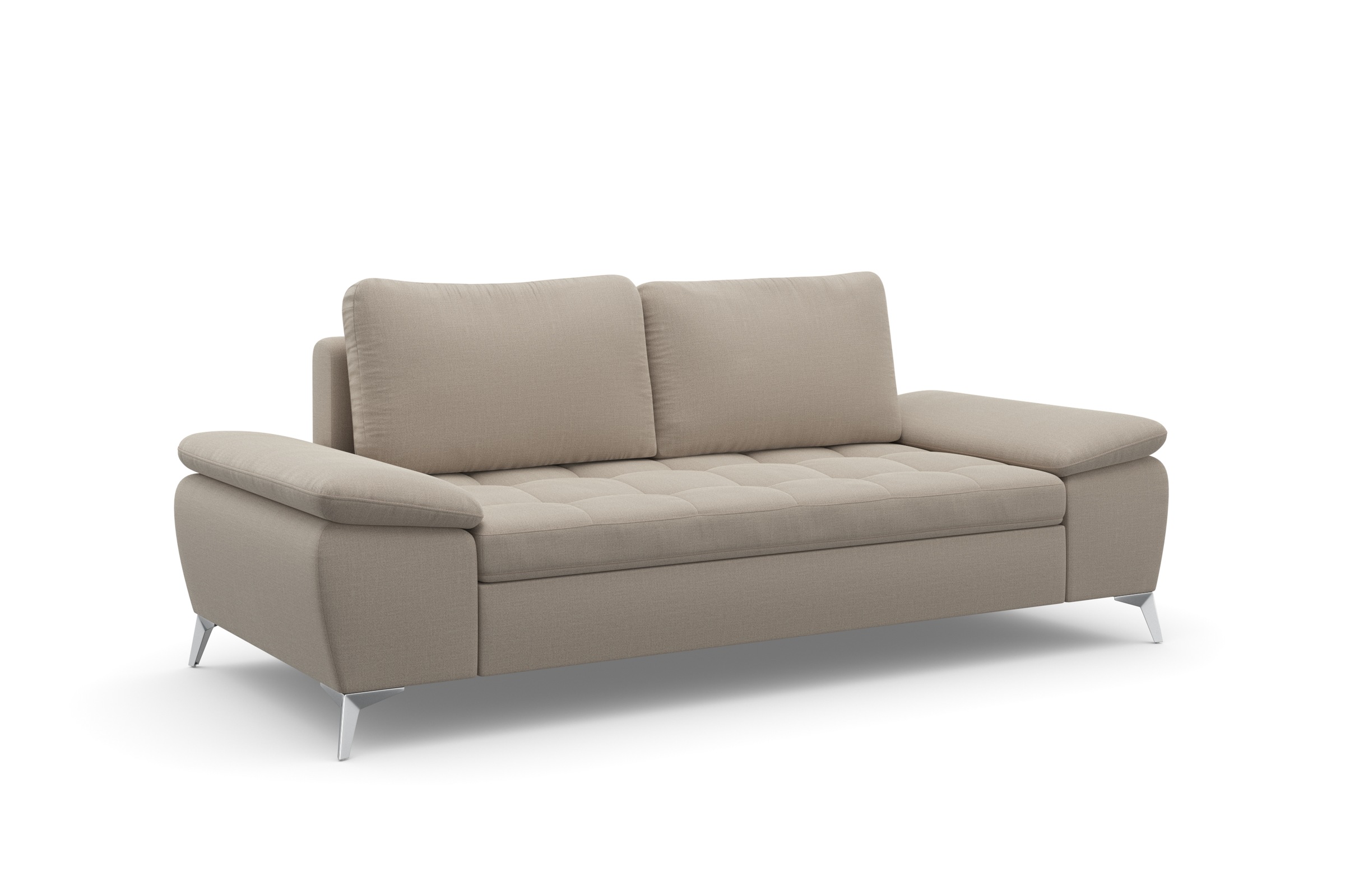sit&more 2,5-Sitzer »Latigo«, mit hochwertigen Metallfüßen