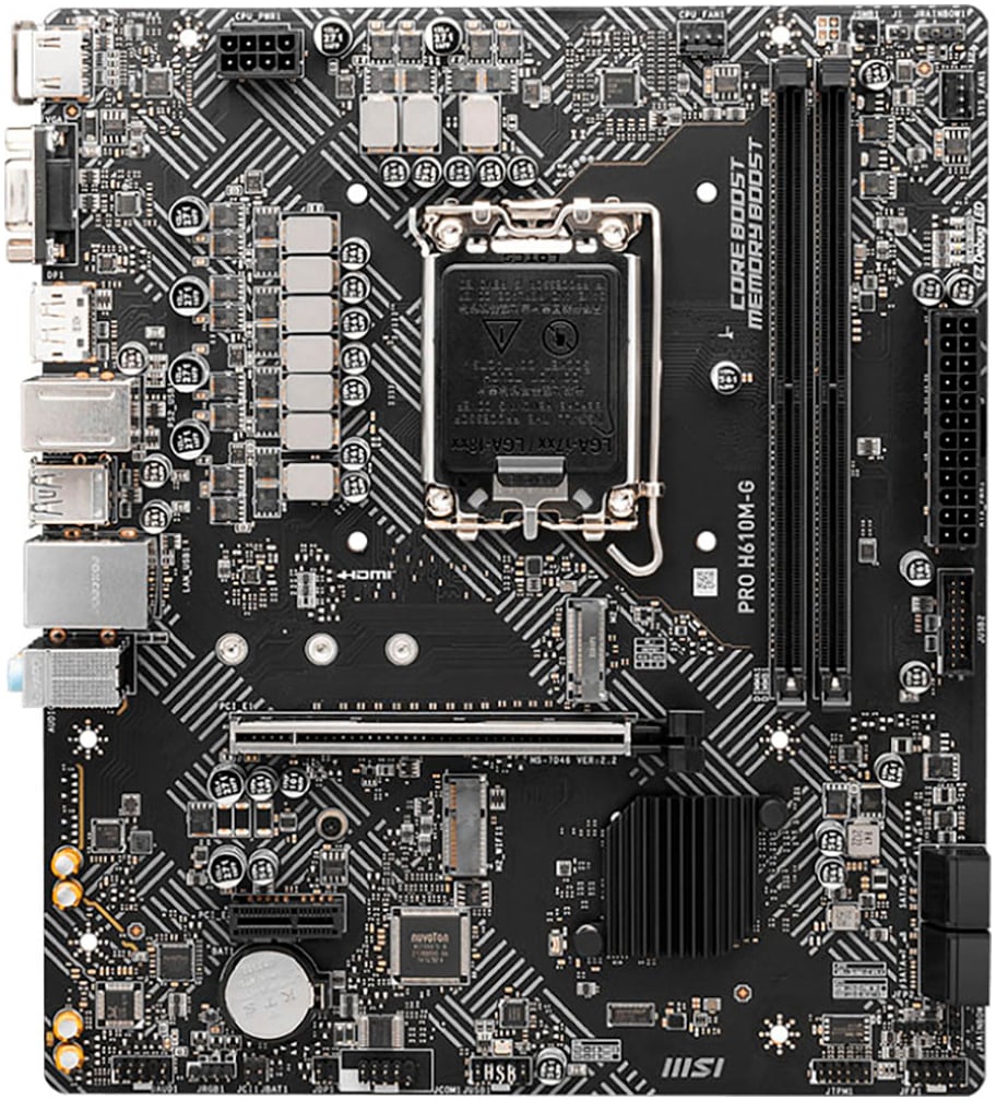 MSI Mainboard »PRO H610M-G«