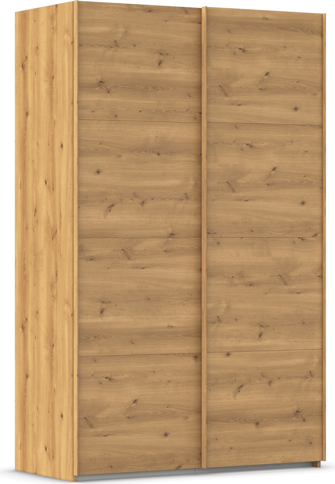 rauch Schwebetürenschrank »Kleiderschrank Schrank Garderobe Schlafzimmerschrank EVELYN« in elegantem Stil, in 5 Breiten, Griffe in Korpusfarbe MADE IN GERMANY