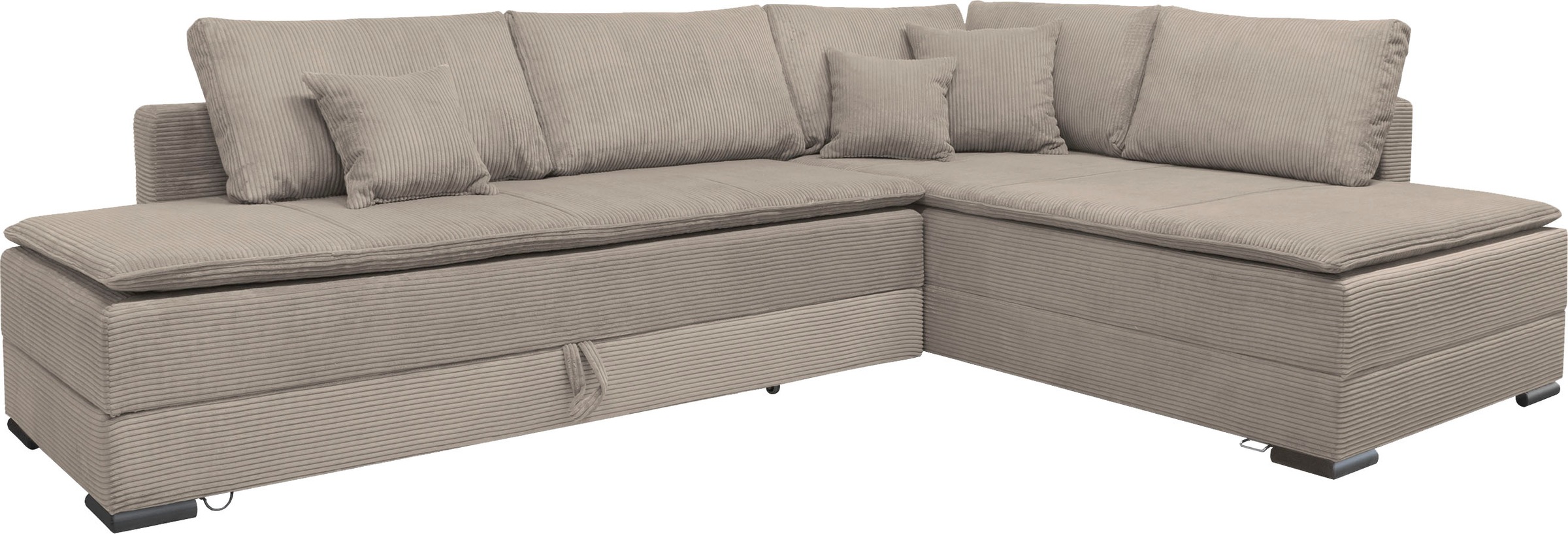INOSIGN Ecksofa »Night & Day L-Form mit Dauer-Schlaffunktion, Cord-Bezug!«, günstig online kaufen