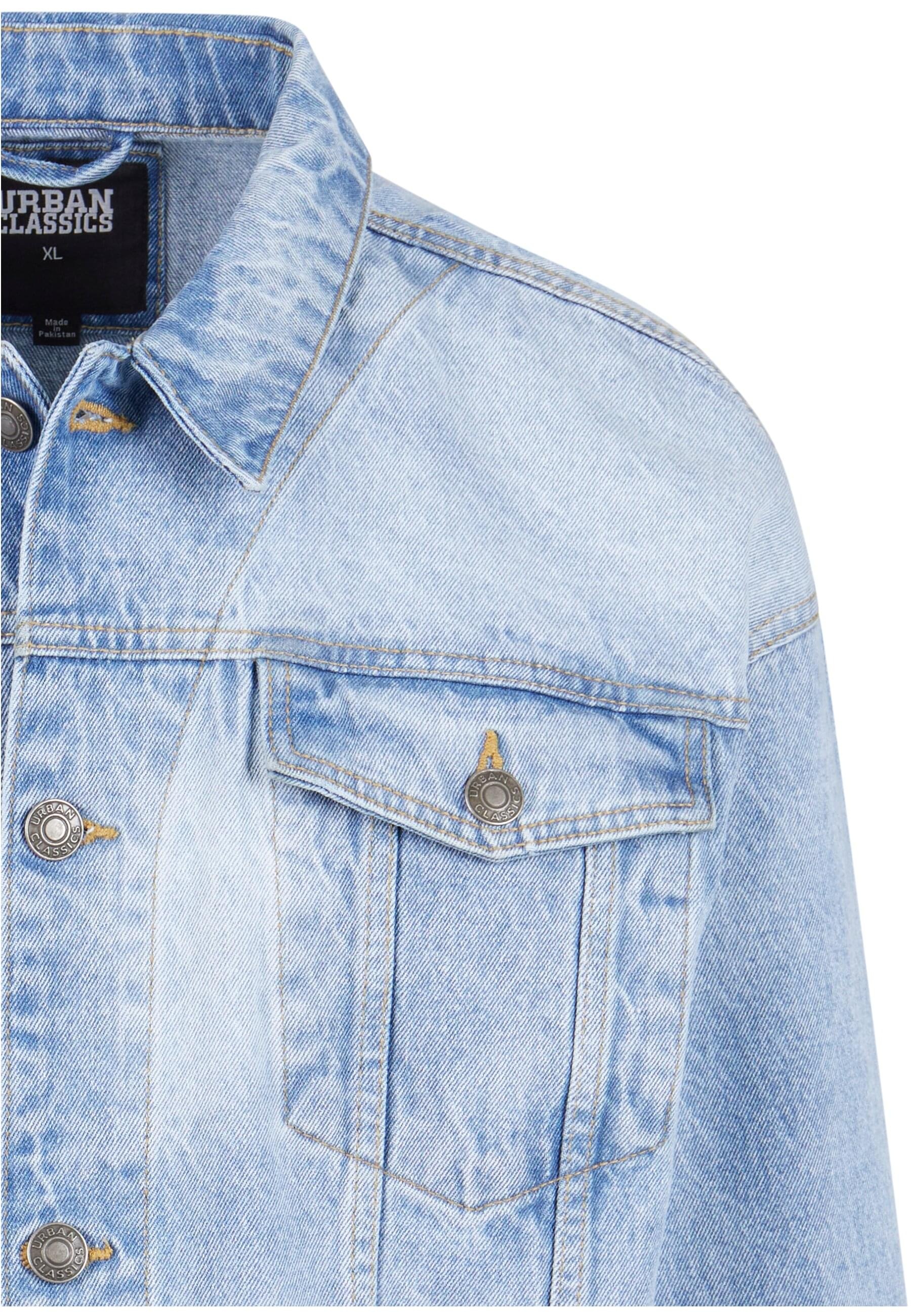URBAN CLASSICS Jeansjacke »Urban Classics Herren Heavy Ounce Boxy Denim Jacket« 1 Stk. tlg. ohne Kapuze