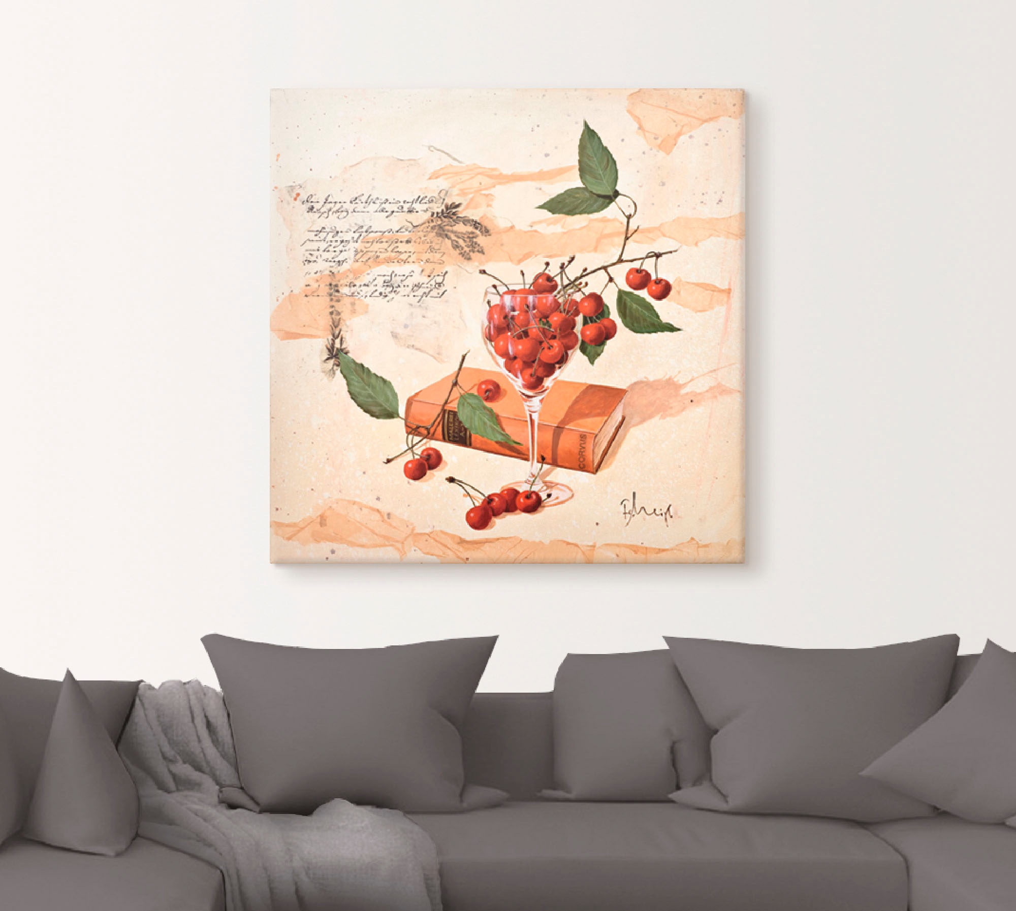 Artland Wandbild »Moderne Cosmea Variation«, Arrangements, (1 St.), als Lei günstig online kaufen