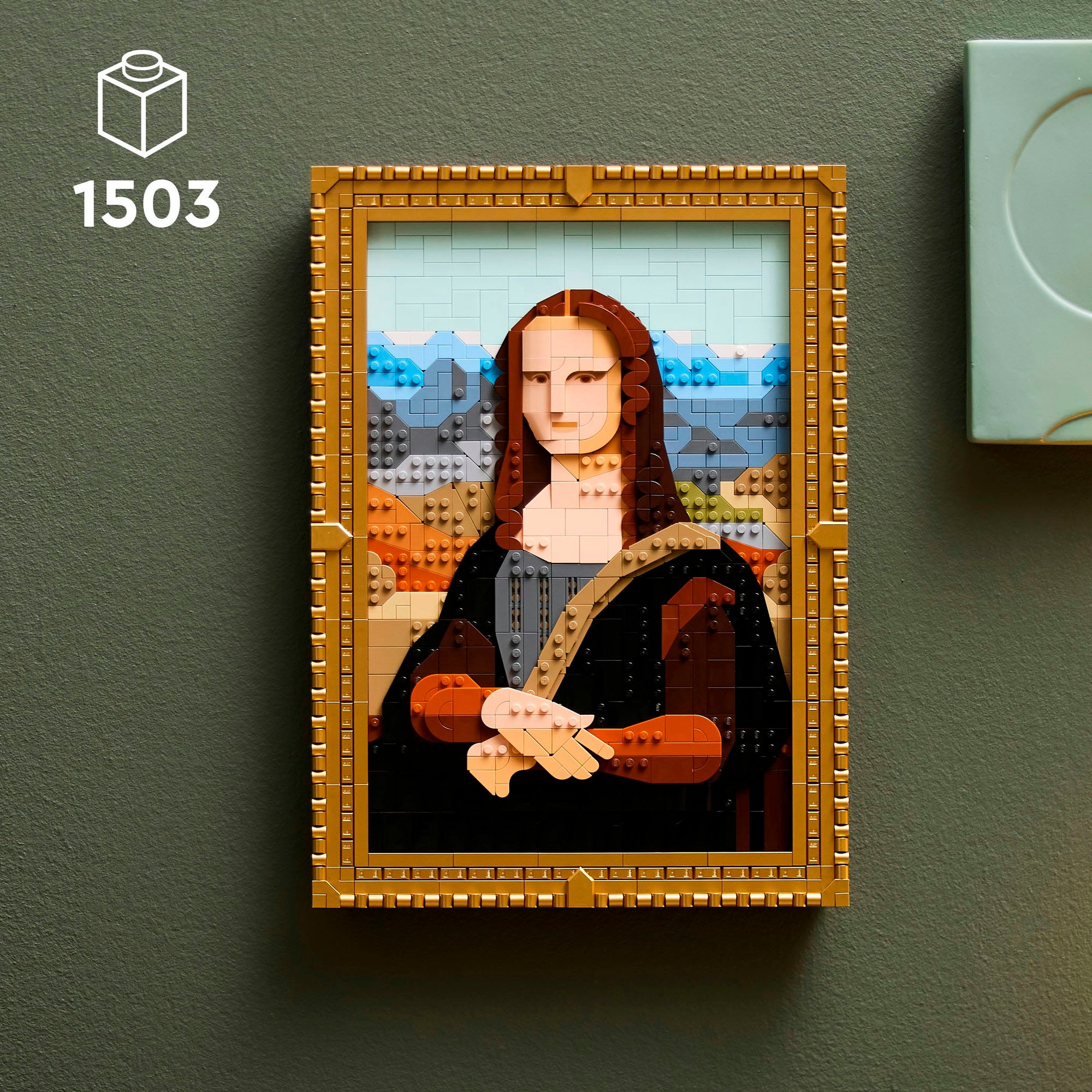 LEGO® Konstruktionsspielsteine »Mona Lisa (31213), LEGO ART«, (1503 St.), Made in Europe