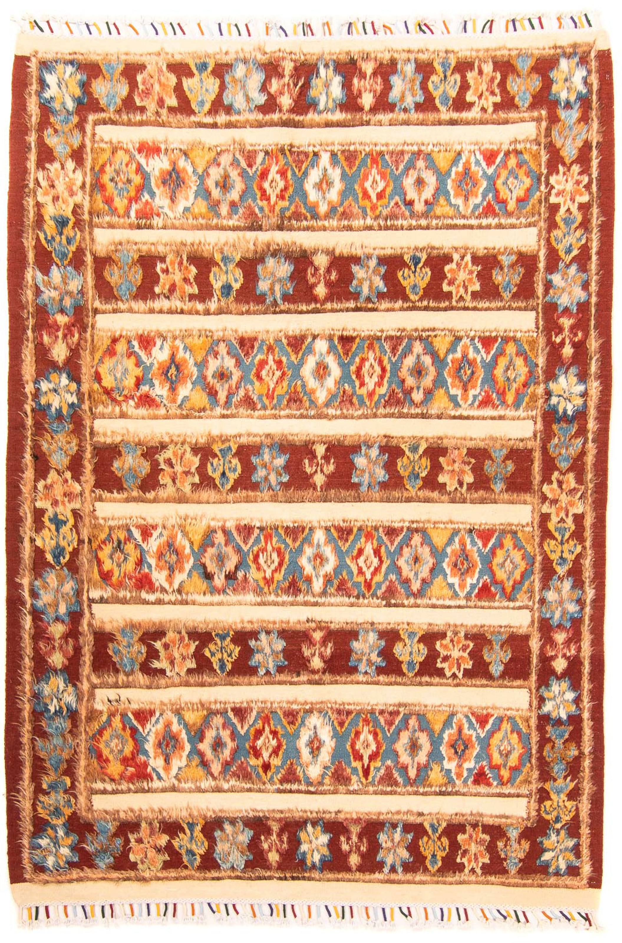 morgenland Wollteppich »Berber - 231 x 163 cm - mehrfarbig«, rechteckig, 20 günstig online kaufen