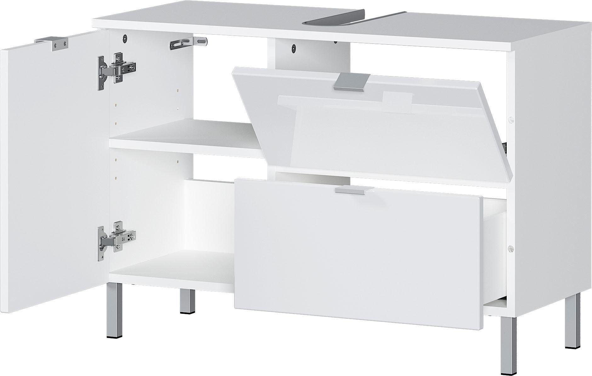 GERMANIA Waschbeckenunterschrank »GW-Mauresa«, in 2 Breiten, mit Schublade (+ Klappe), Soft-Close, Made in Germany