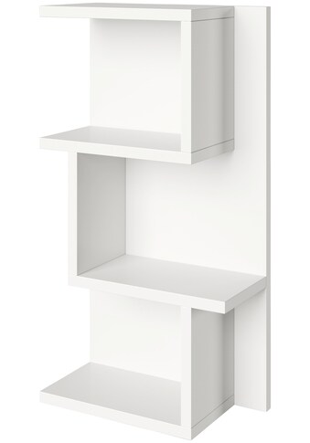 Hängeregal »Cosmo«, BxTxH: ca. 30x15x60 cm, 3 Ablageflächen mit offenen Fächern, matt