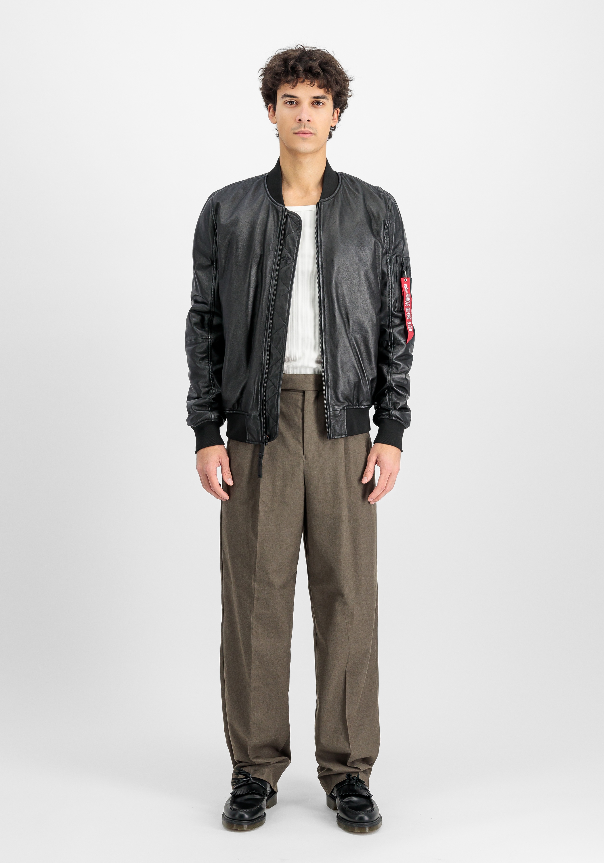 Alpha Industries Lederjacke »MA-1 Leather«