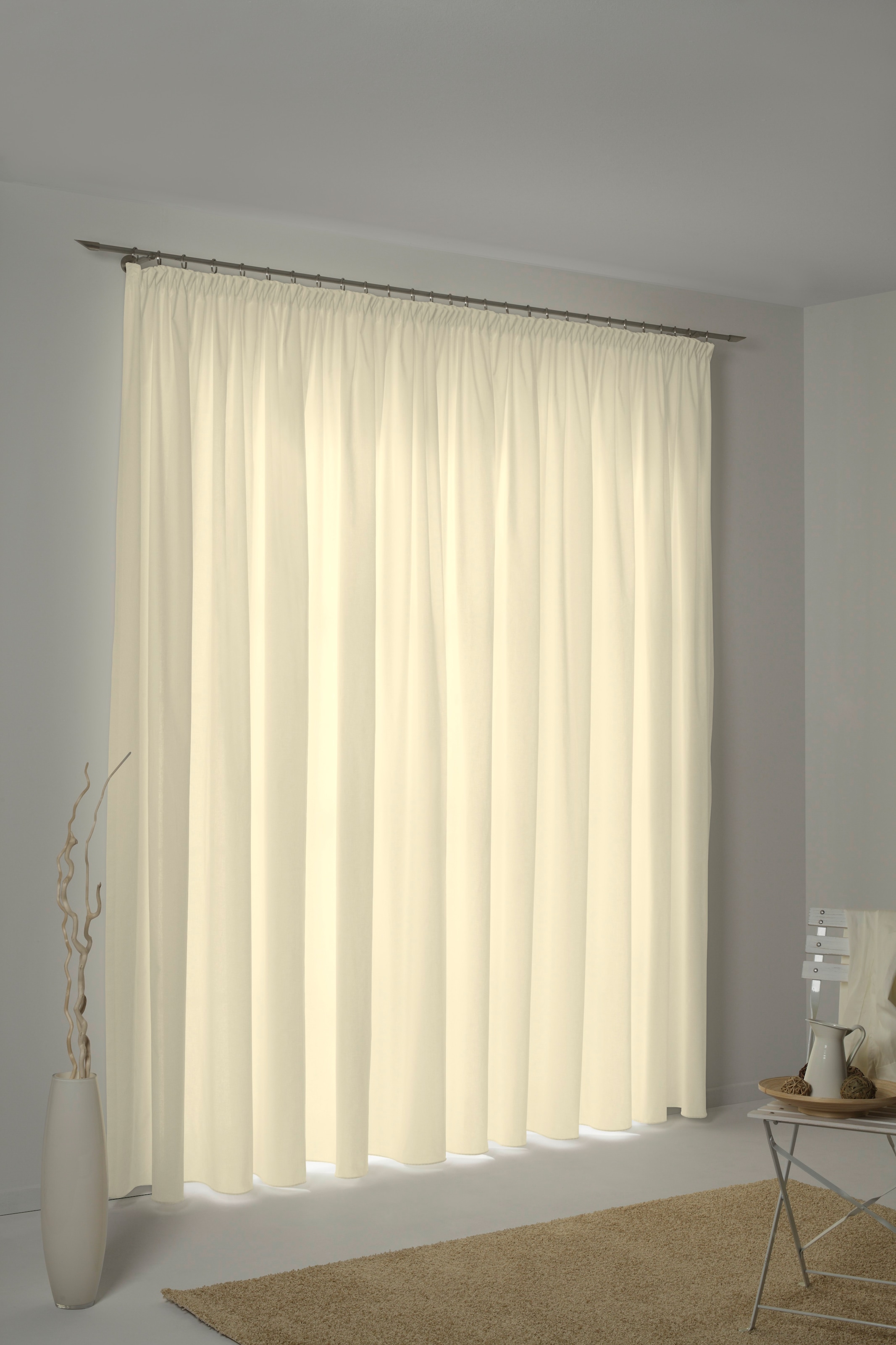 Wirth Vorhang »WirthNatur«, (1 St.), 1-lagig günstig online kaufen