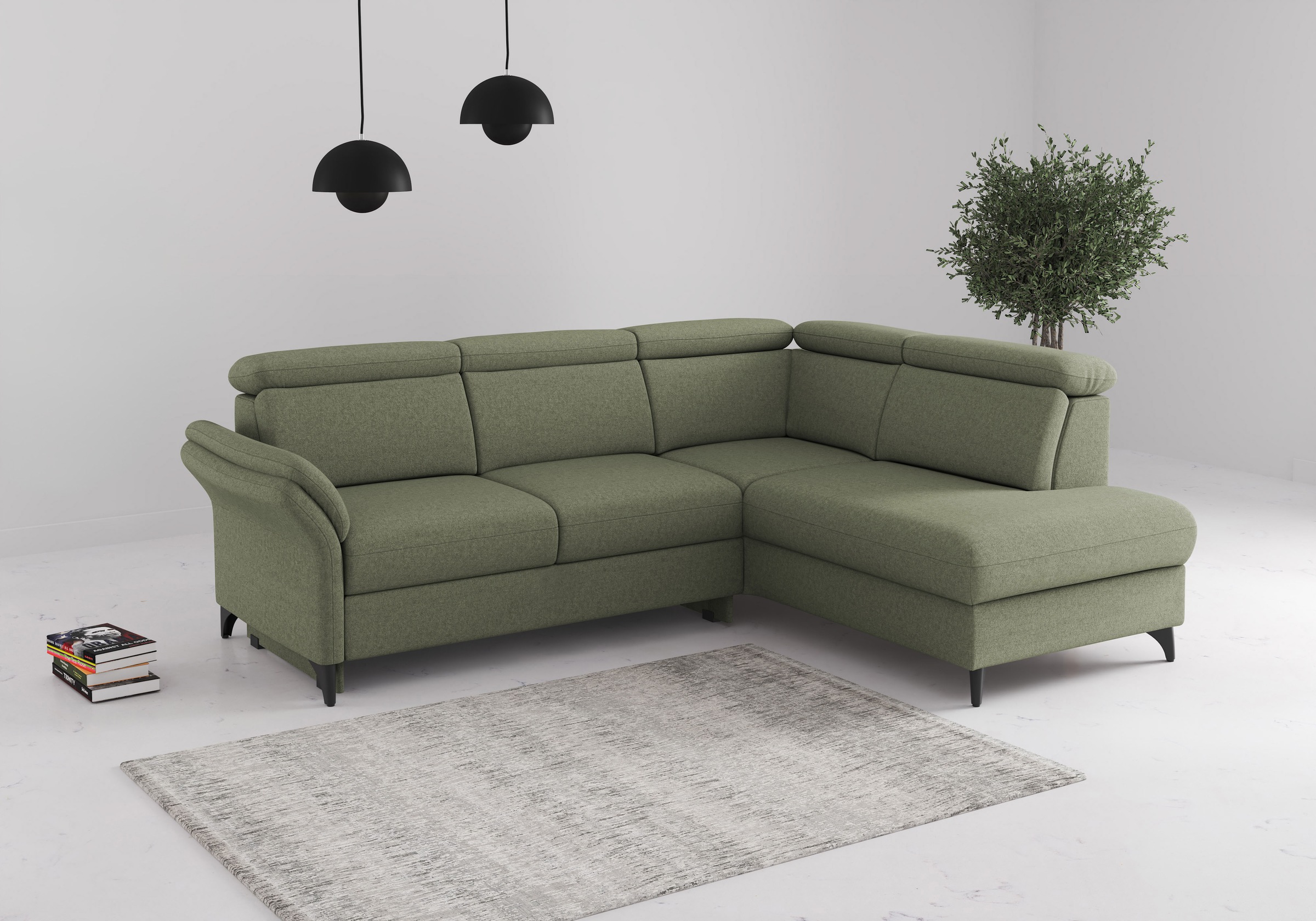 sit&more Ecksofa »Glendale« inkl. Kopfteilverstellung,wahlweise mit Vorzieh günstig online kaufen