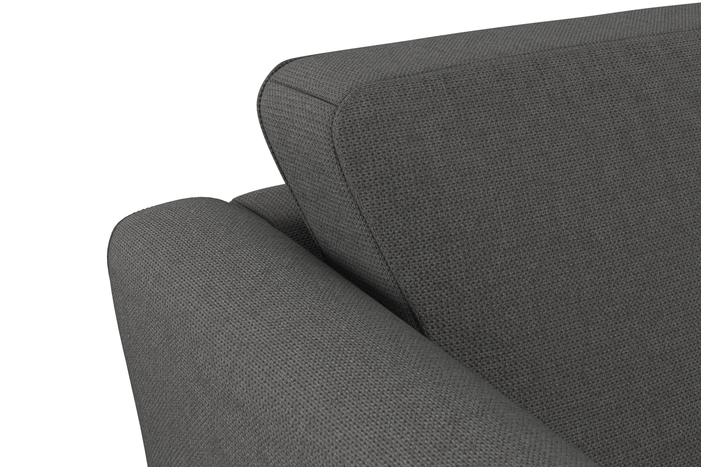 sit&more Ecksofa »Visby L-Form«, wahlweise mit Bettfunktion und Bettkasten, frei im Raum stellbar