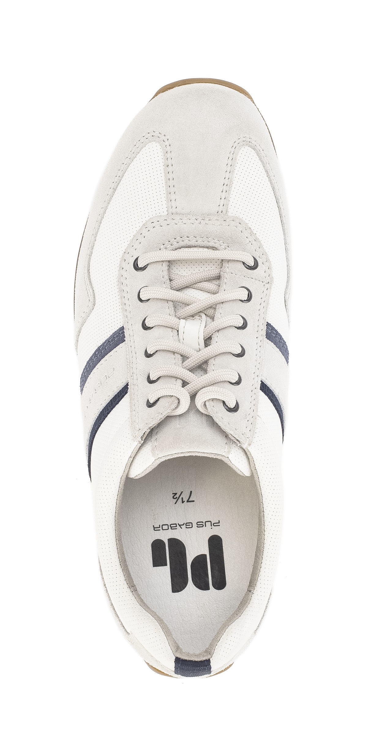 Pius Gabor Sneaker  , Freizeitschuh, Halbschuh, Schnürschuh mit Logo, Weite G (=weit)