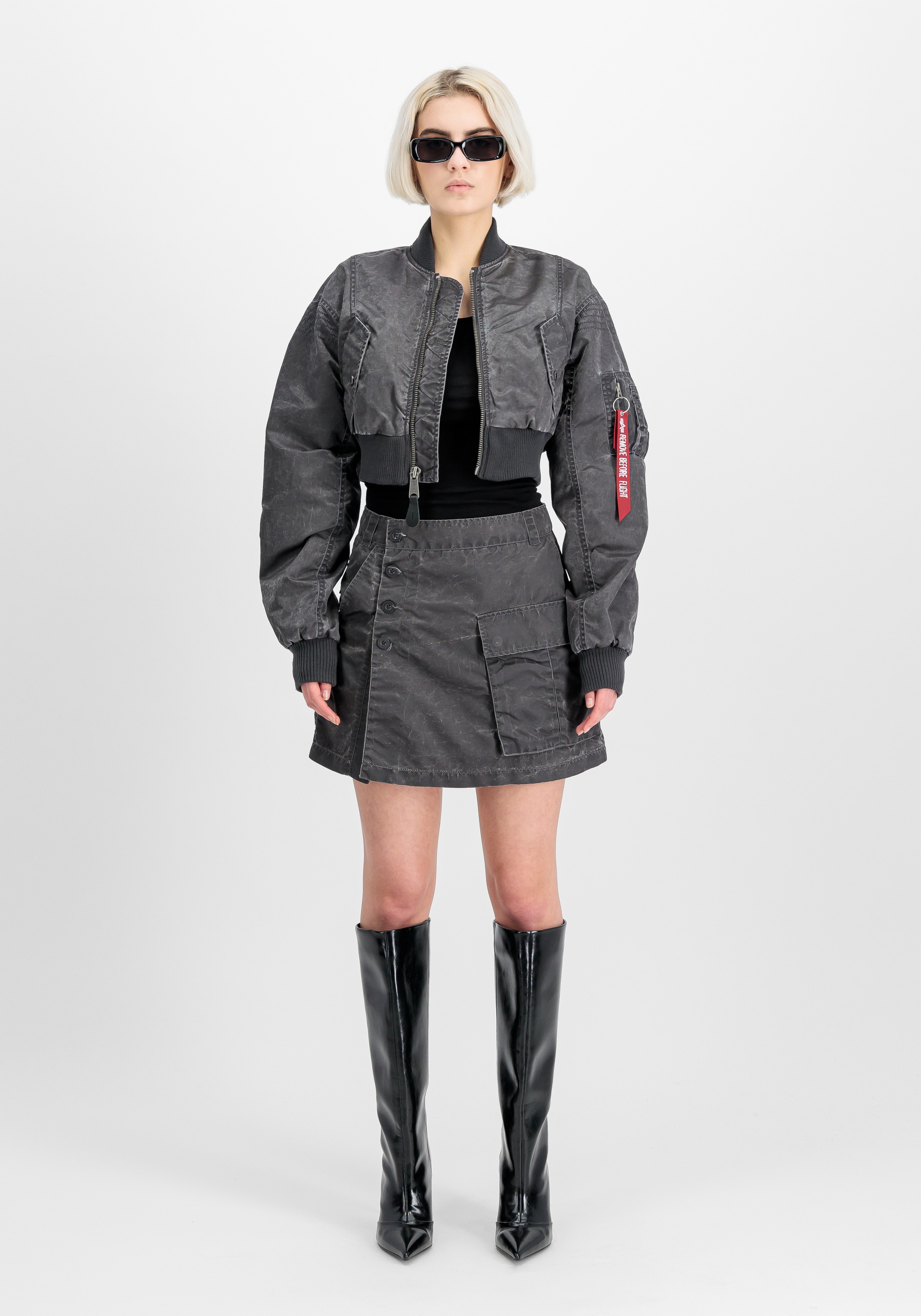 Alpha Industries Bomberjacke »Alpha Industries Women - Bomber Jackets MA-1 Vintage Cropped W«