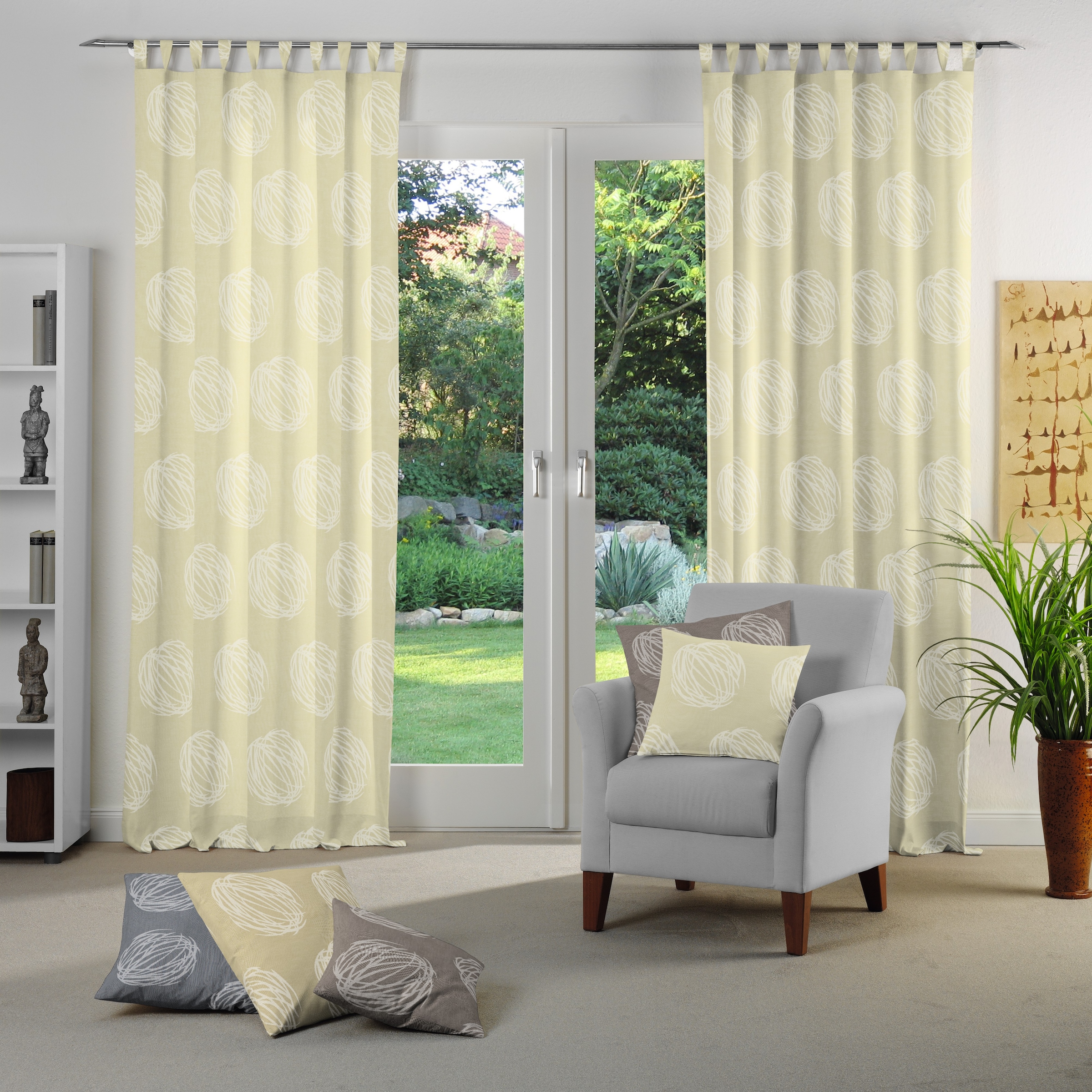 Wirth Vorhang »Kingston« Schlaufen 1 Stk. tlg.