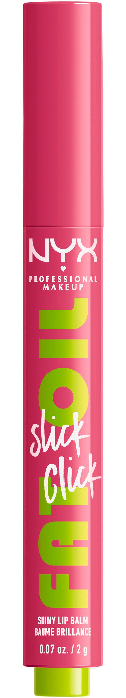 NYX Lippenstift »NYX Professional Makeup Fat Oil Slick Click DM Me«, mit natürlichen Inhaltstoffen