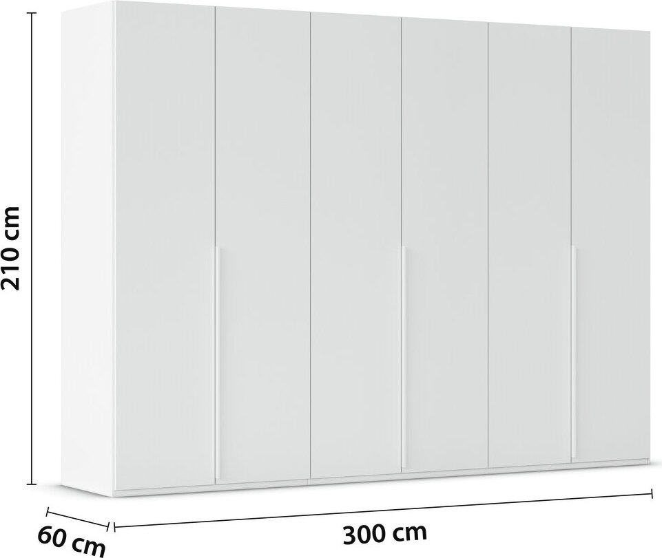 LeGer Home by Lena Gercke Kleiderschrank »Schrank Garderobe Ankleide Schlafzimmer Flur Serina«, (in 3 verschiedenen Ausstattungen BASIC/CLASSIC/PREMIUM), in 6 Breiten (101 - 401 cm) mit Front Glas oder Dekor MADE IN GERMANY