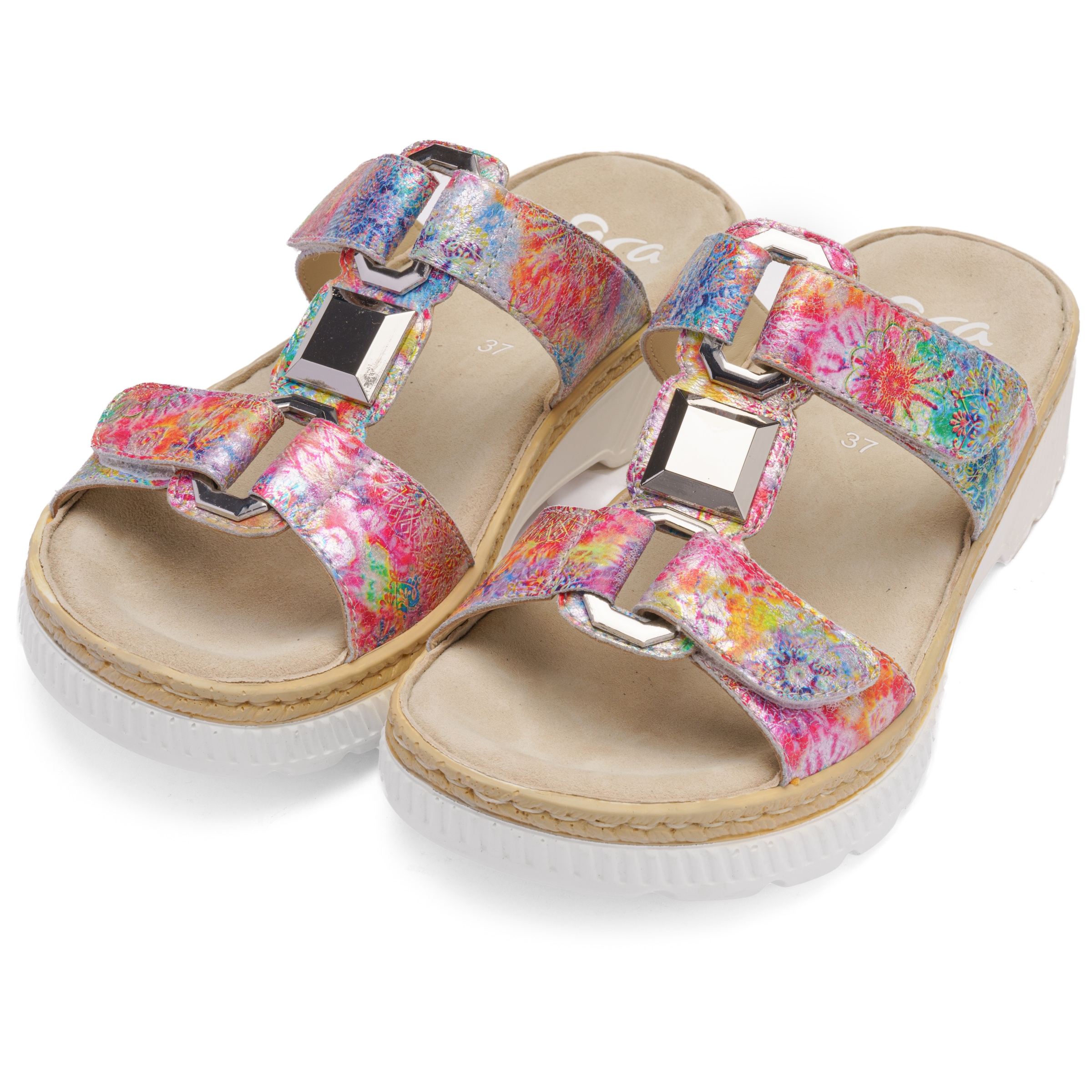 Ara Pantolette »CAPRI«  , Plateau, Sandale, Sommerschuh in Weite G (= weit)