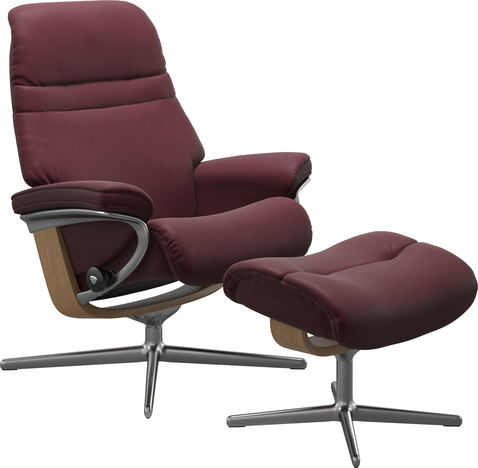 Stressless® Relaxsessel »Sunrise«, (Set, Relaxsessel mit Hocker), mit Hocke günstig online kaufen
