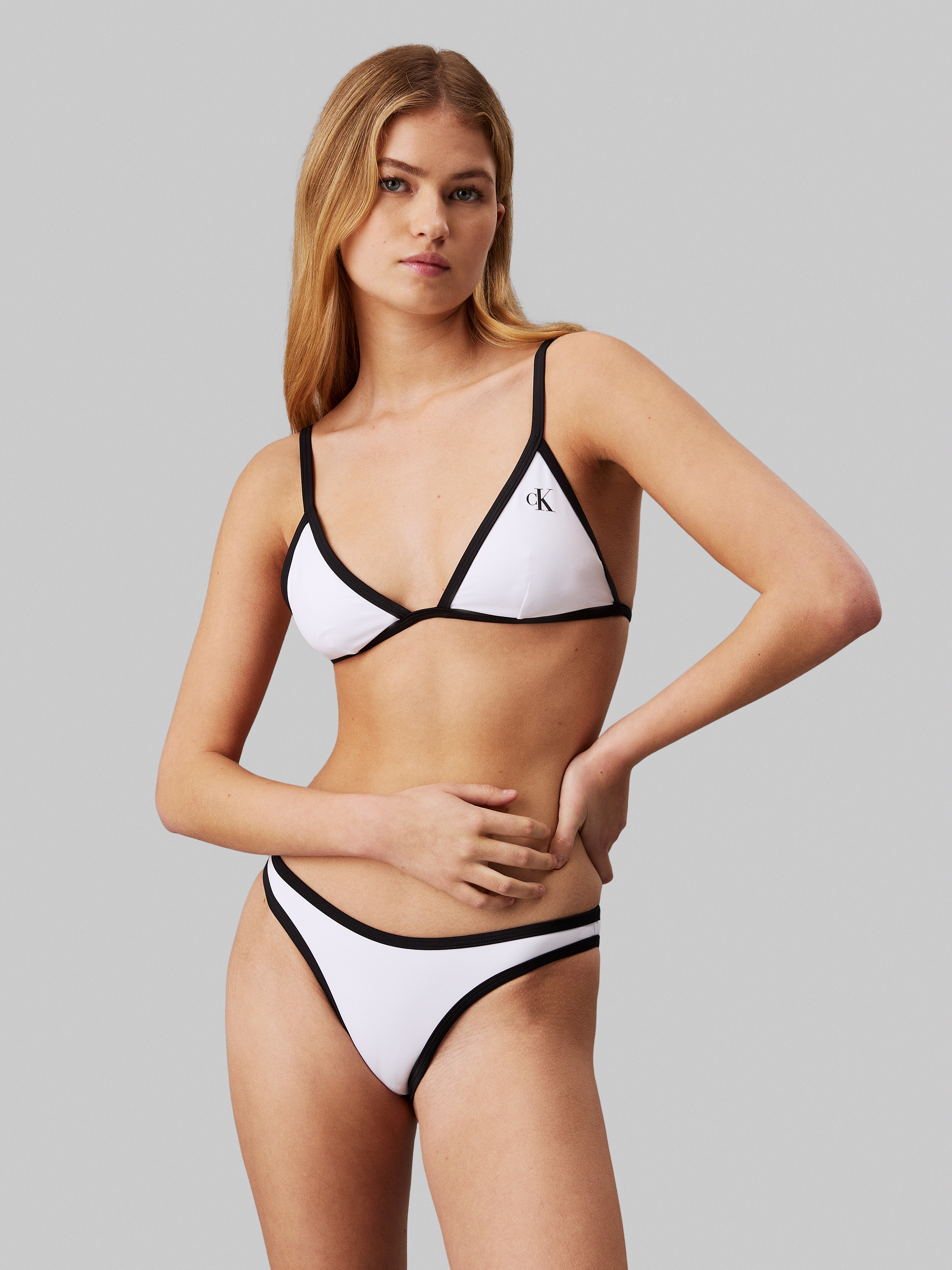Calvin Klein Swimwear Bikini-Hose »CHEEKY BIKINI«, mit CK-Logodruck
