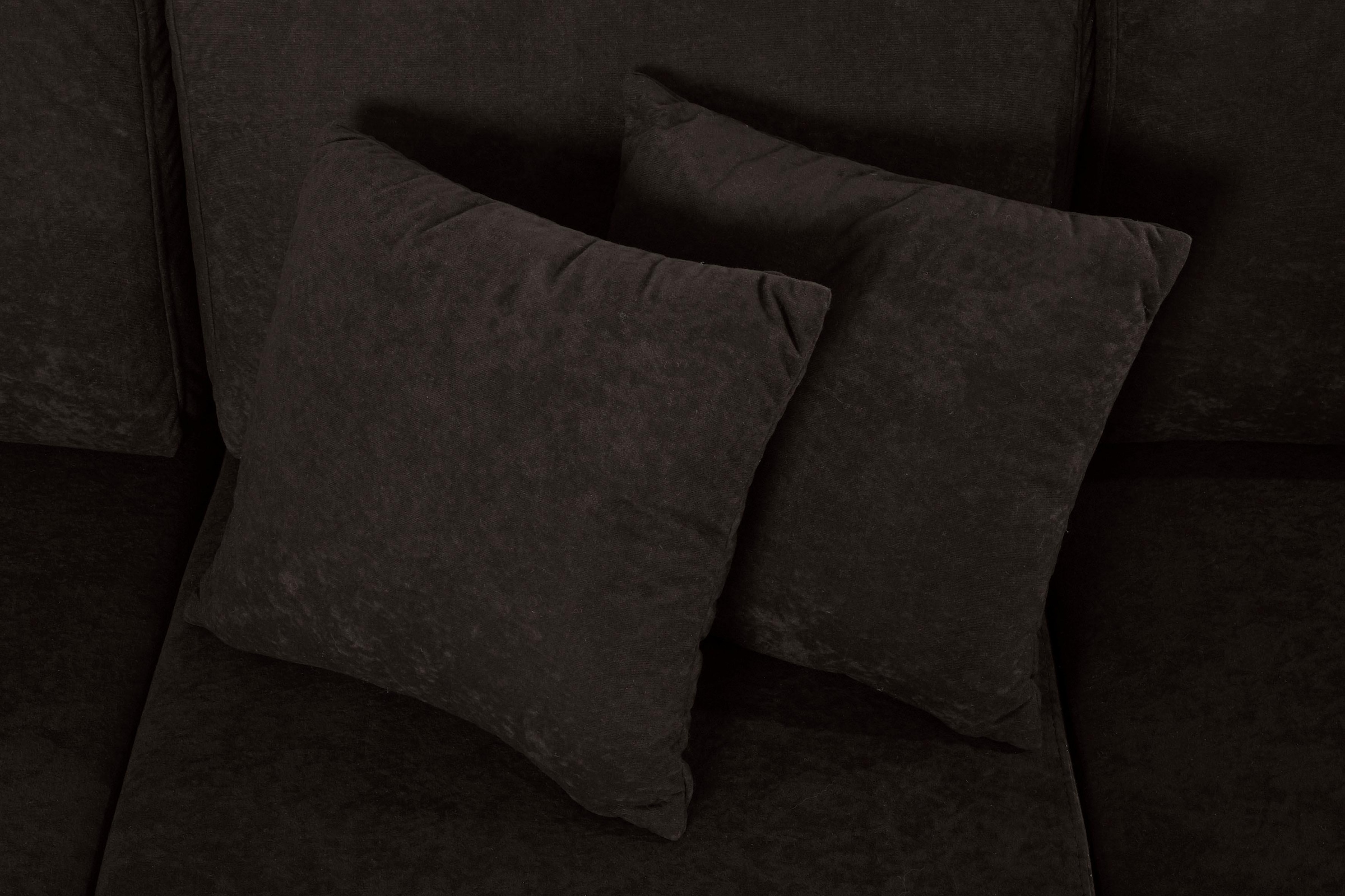 Guido Maria Kretschmer Home&Living Ecksofa »Györ«, L-Form, wahlweise mit Bettfunktion und Bettkasten incl. 2 Zierkissen