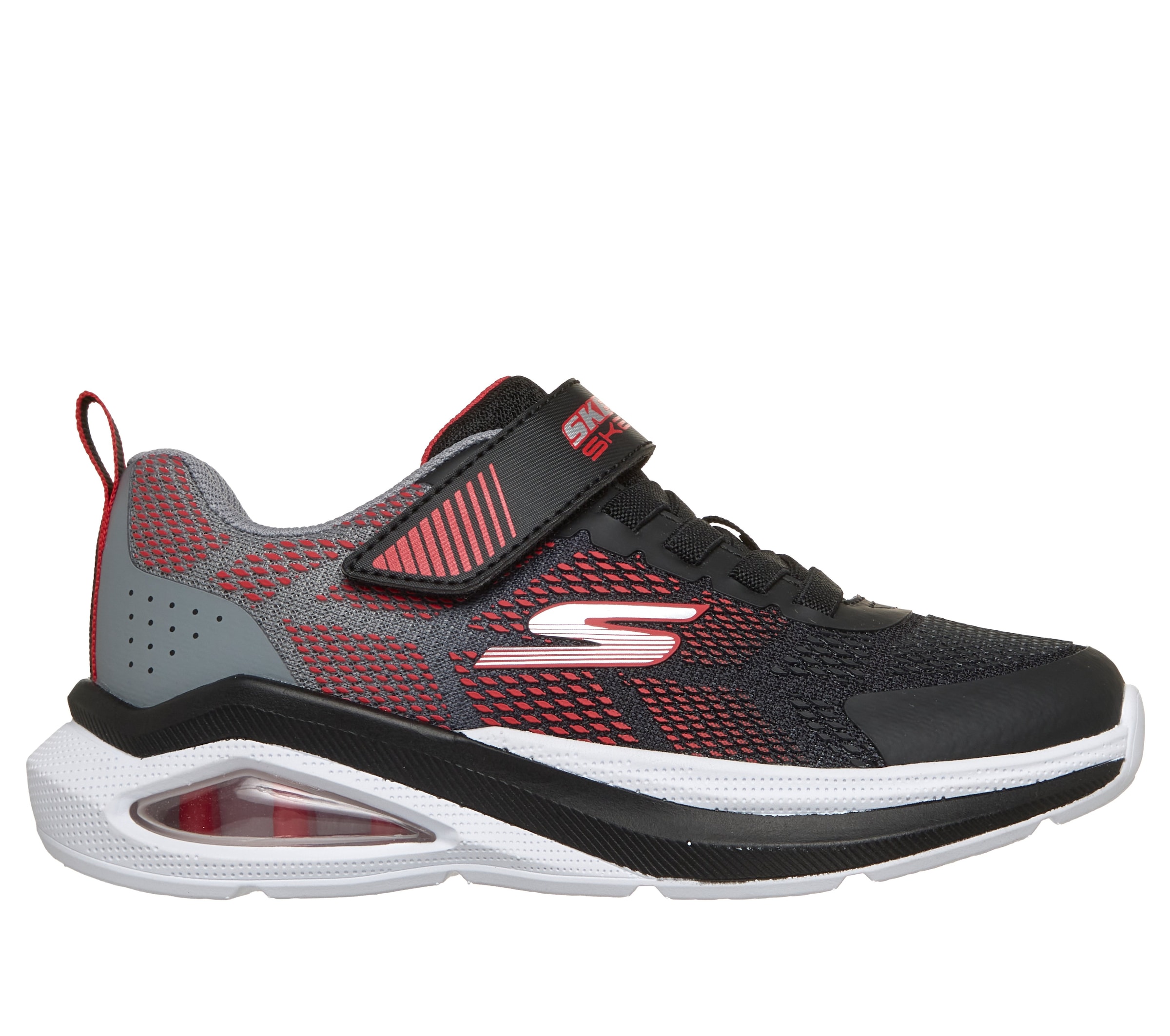 Skechers Sneaker »MICROSPEC MAX VELOCITY«  Klettschuh, Freizeitschuh, Grössenschablone zum Download