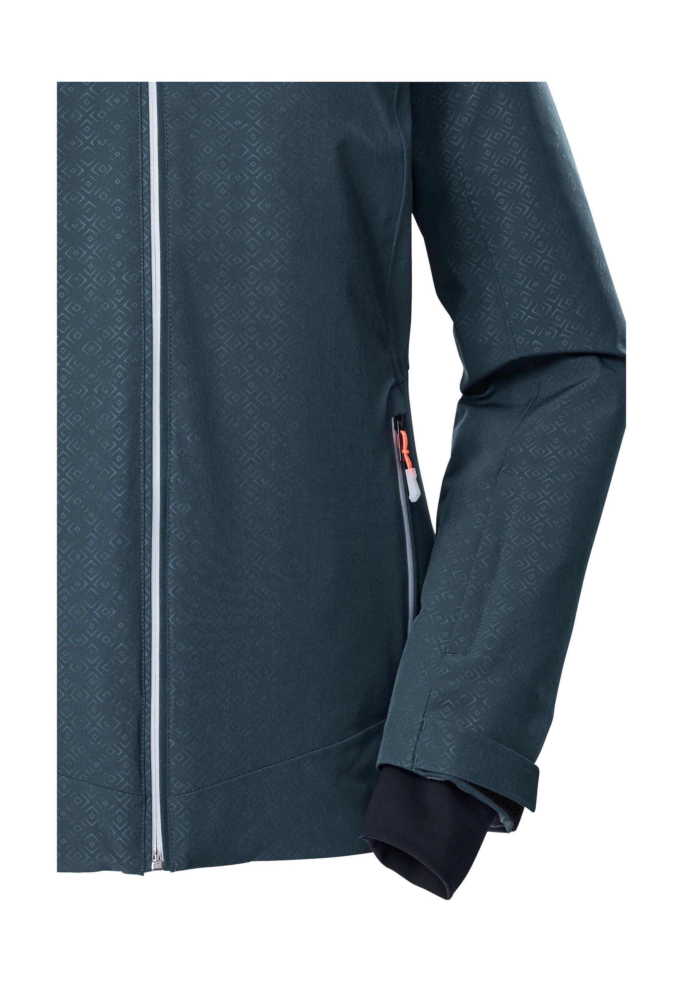 Killtec Skijacke »KSW 33 WMN SKI JCKT« Damen Skijacke: wasserdicht, atmungsaktiv, verstellbar, PFAs-frei