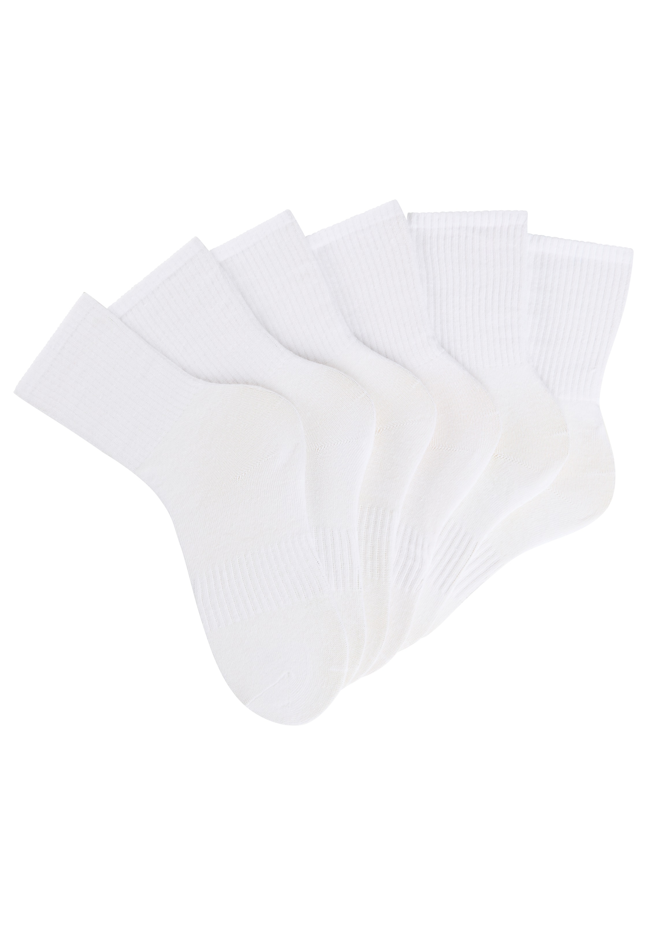 YSABEL MORA Socken 6 Paar tlg. Baumwollmix, Multipack, ohne Bündchen