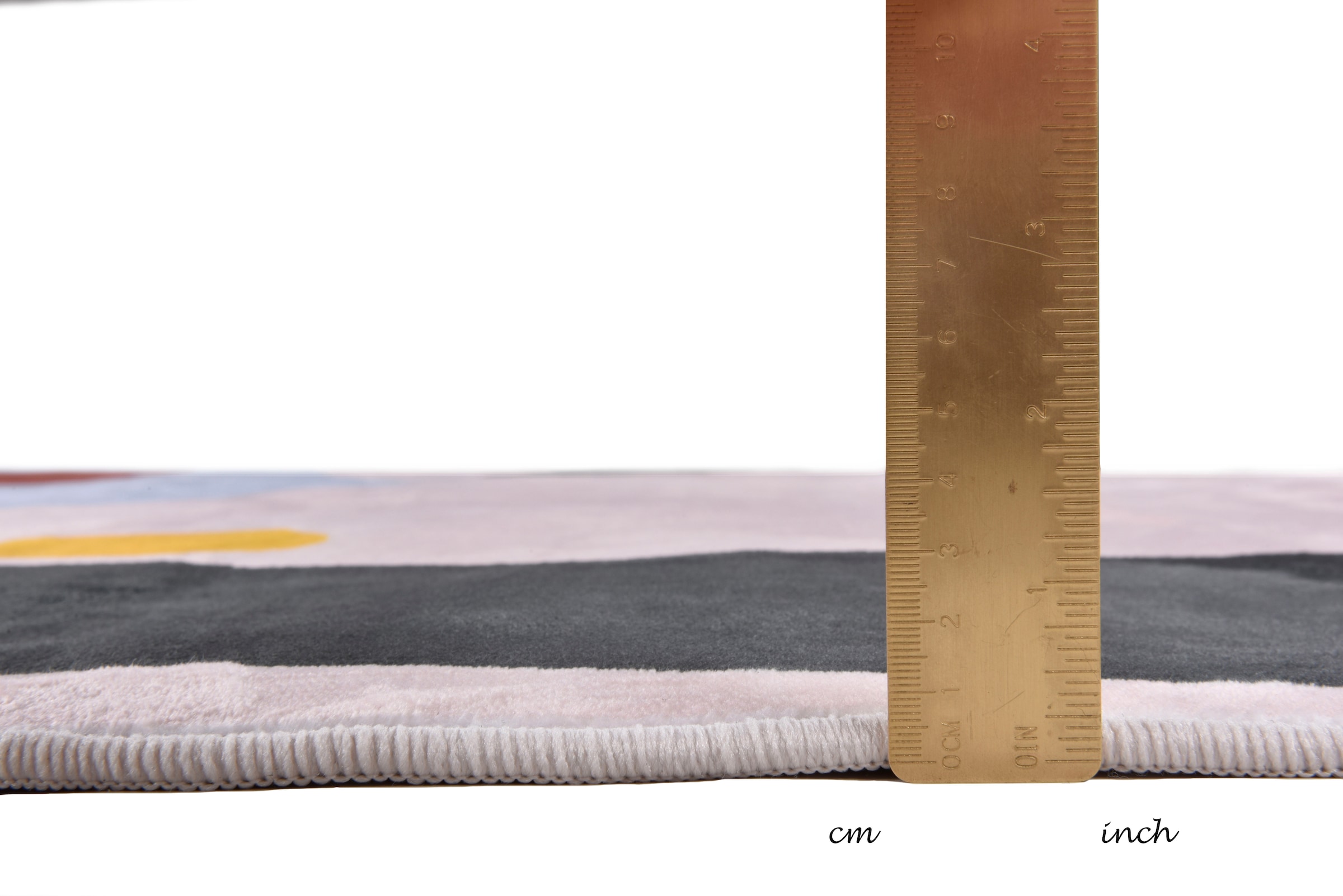 TOM TAILOR HOME Teppich »Shapes - ONE«, rechteckig, 5 mm Höhe, Kurzflor, bedruckt, modernes Design