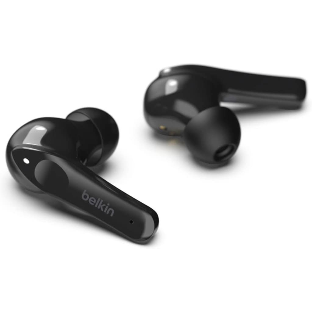 Belkin wireless In-Ear-Kopfhörer »SOUNDFORM Move Plus«, Bluetooth, True Wireless, mit kabellosem Ladecase