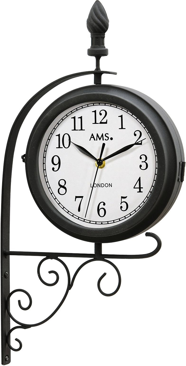 AMS Wanduhr »W9433«, Quarzuhr,Wohnzimmer,Esszimmer,Küche,Arbeitszimmer,Büro,Flur