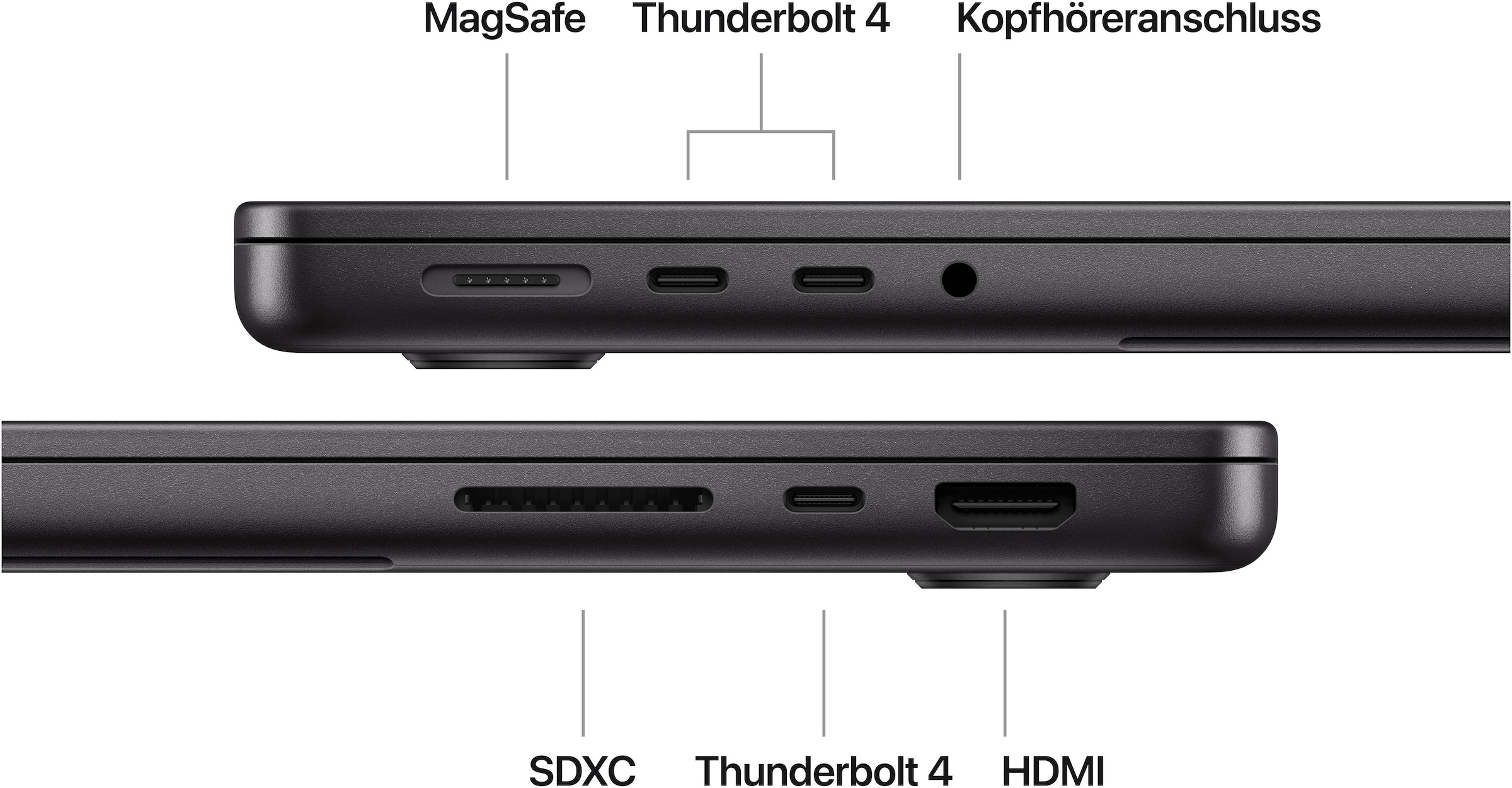 Apple Notebook »MacBook Pro 14''«, 35,97 cm, / 14,2 Zoll, Apple, M4, 10-Core GPU, 512 GB SSD