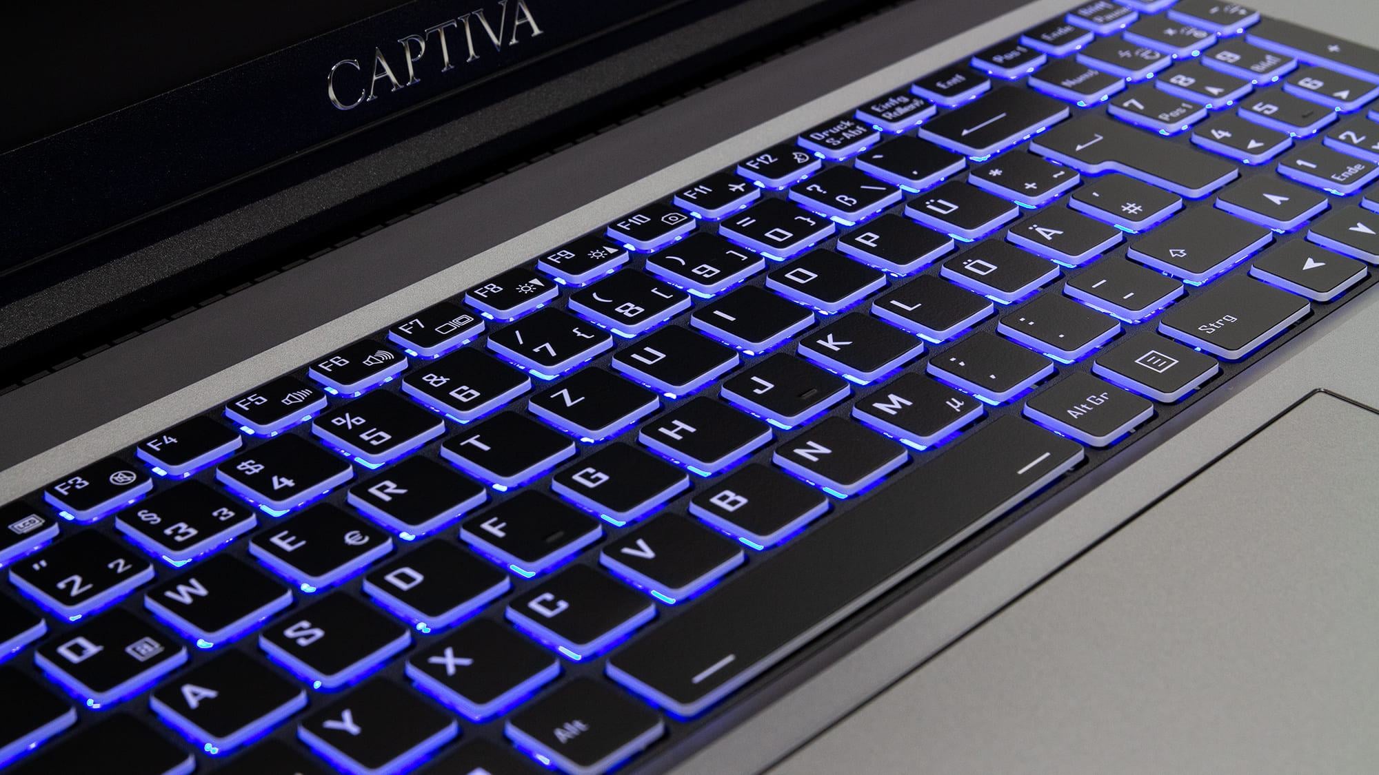 CAPTIVA Gaming-Notebook »Advanced Gaming I68-206«, 43,9 cm, / 17,3 Zoll, Intel, Core i7, GeForce RTX 3060, 1000 GB SSD